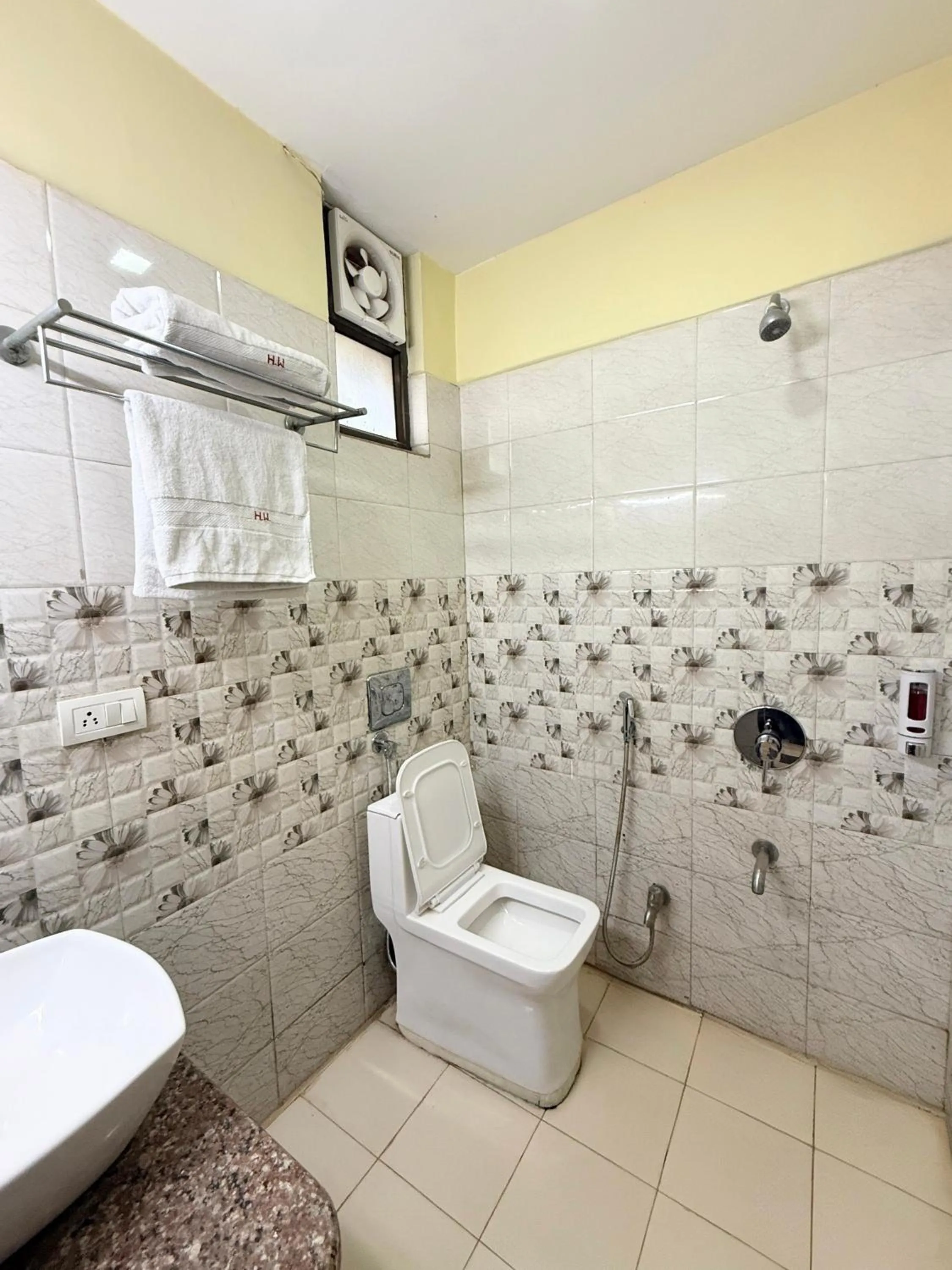 Toilet in Hotel Wardhman