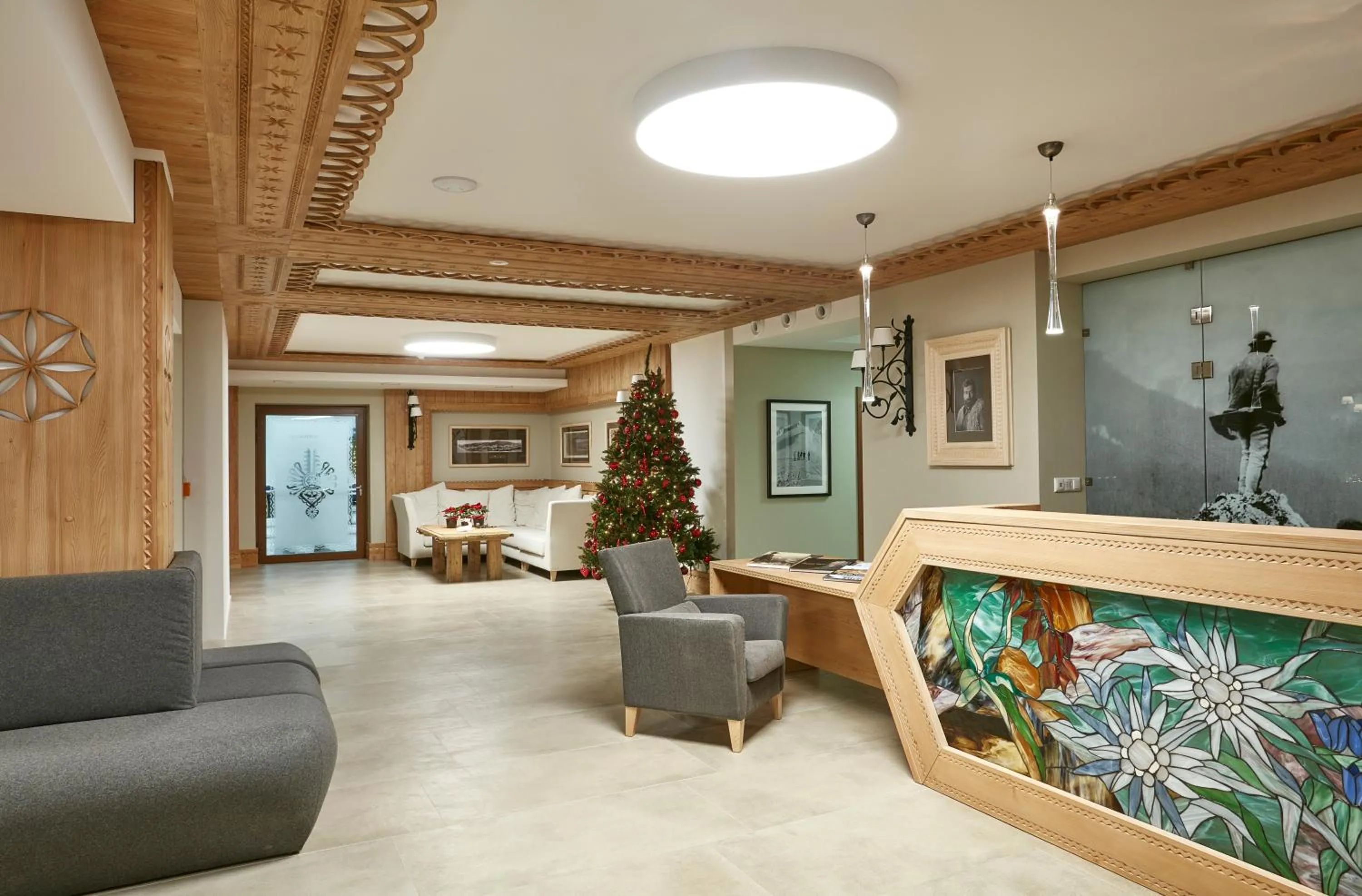 Lobby or reception in Hotel Logos