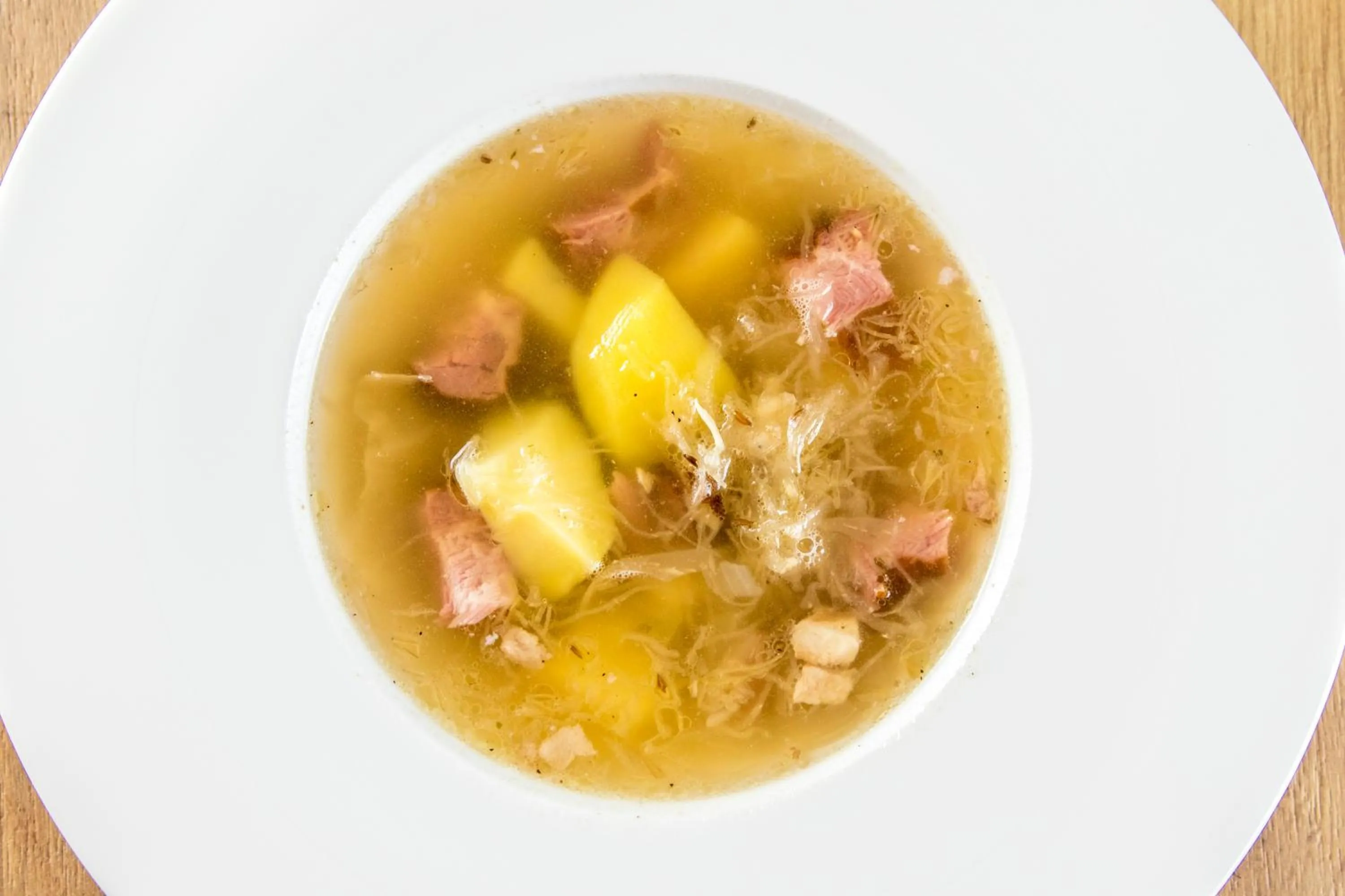 Food close-up in Hotel Logos