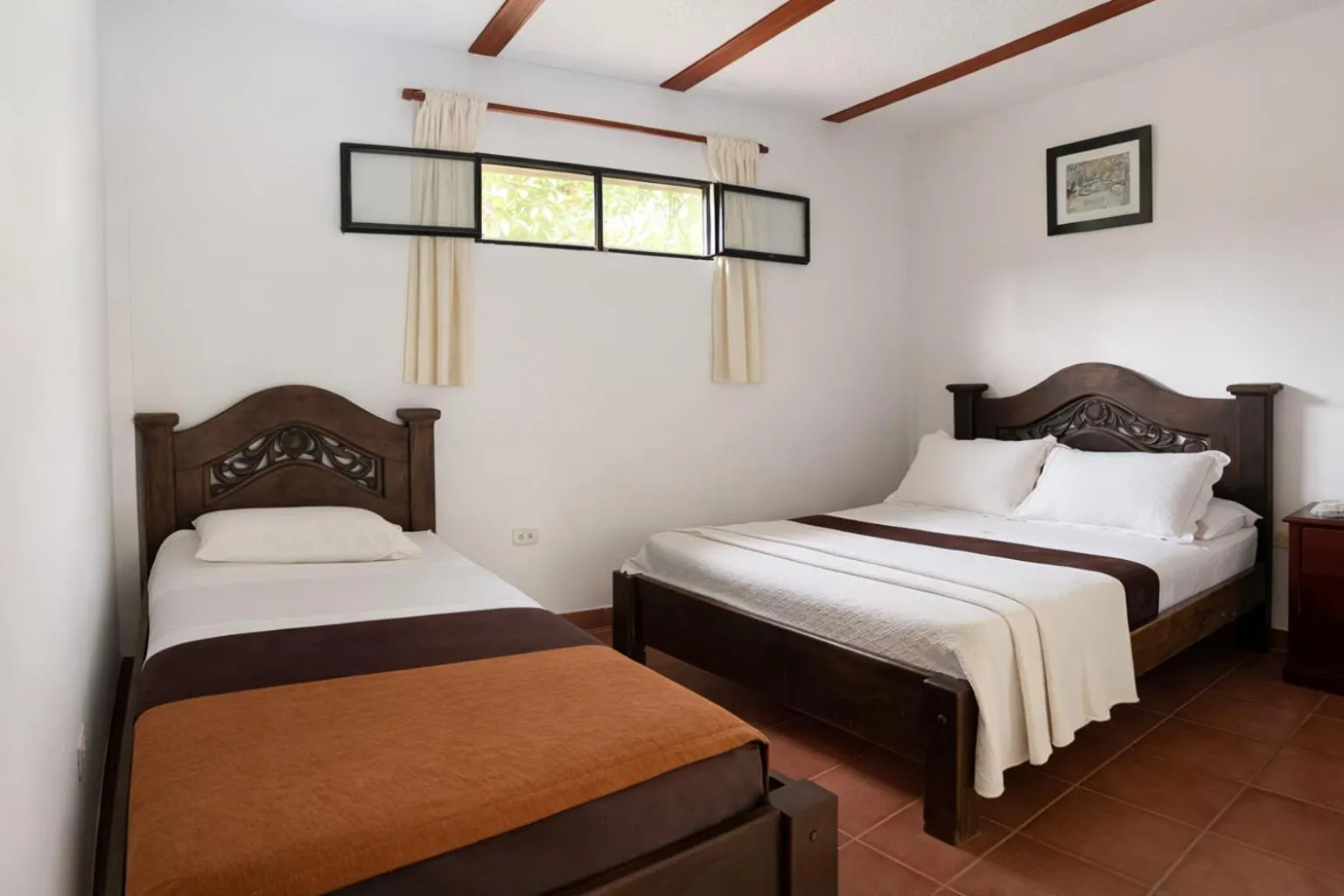 Bed in La Casa del Arbol