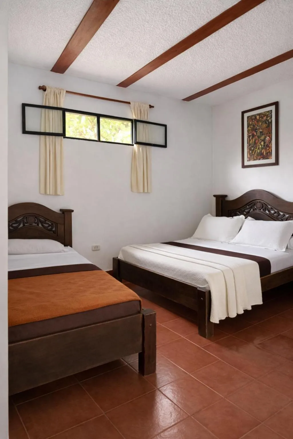 Bed in La Casa del Arbol