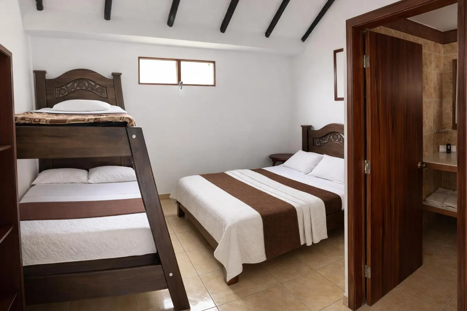 Bed in La Casa del Arbol