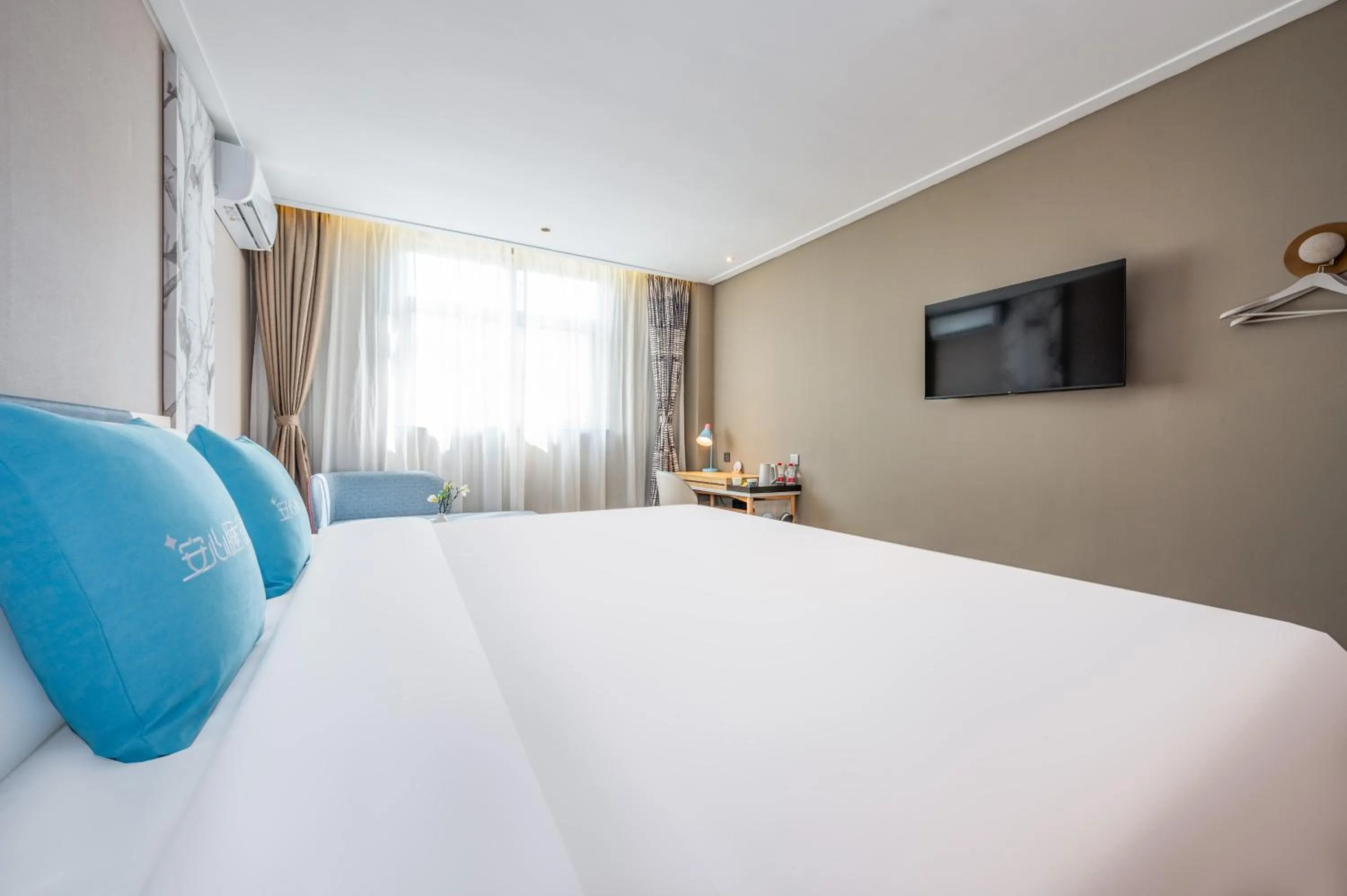 Bed in Home Inn Yuncheng Yuxi Road Yudu