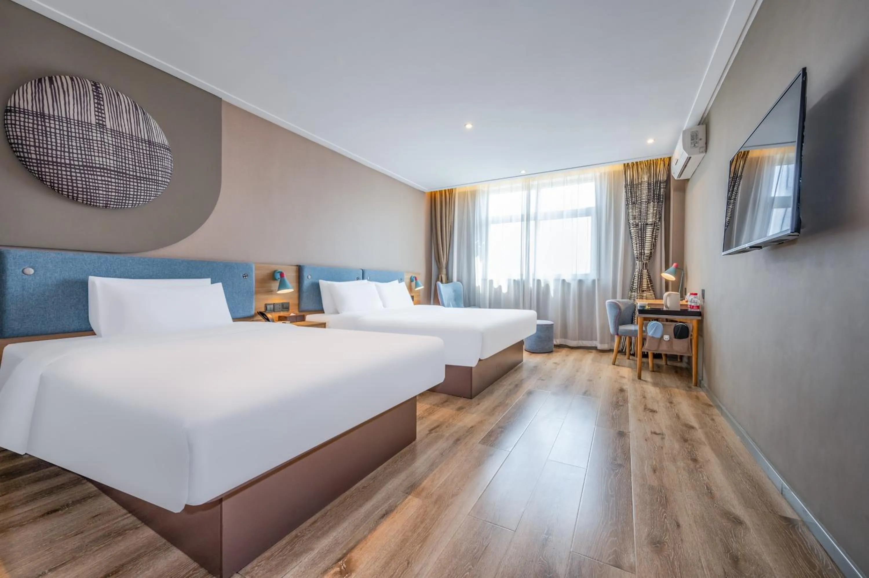 Bed in Home Inn Yuncheng Yuxi Road Yudu