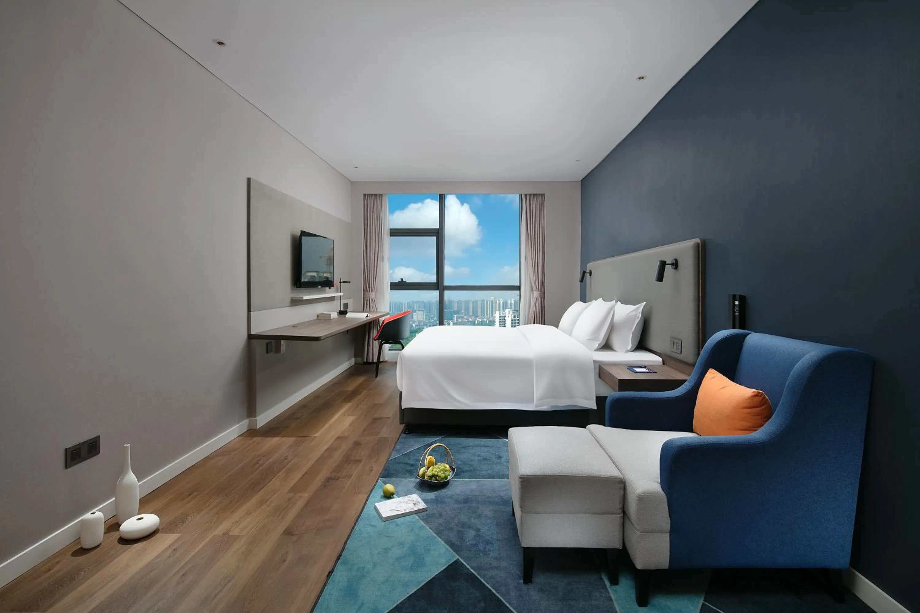 Bed in Holiday Inn Express Hengyang High-tech Zone