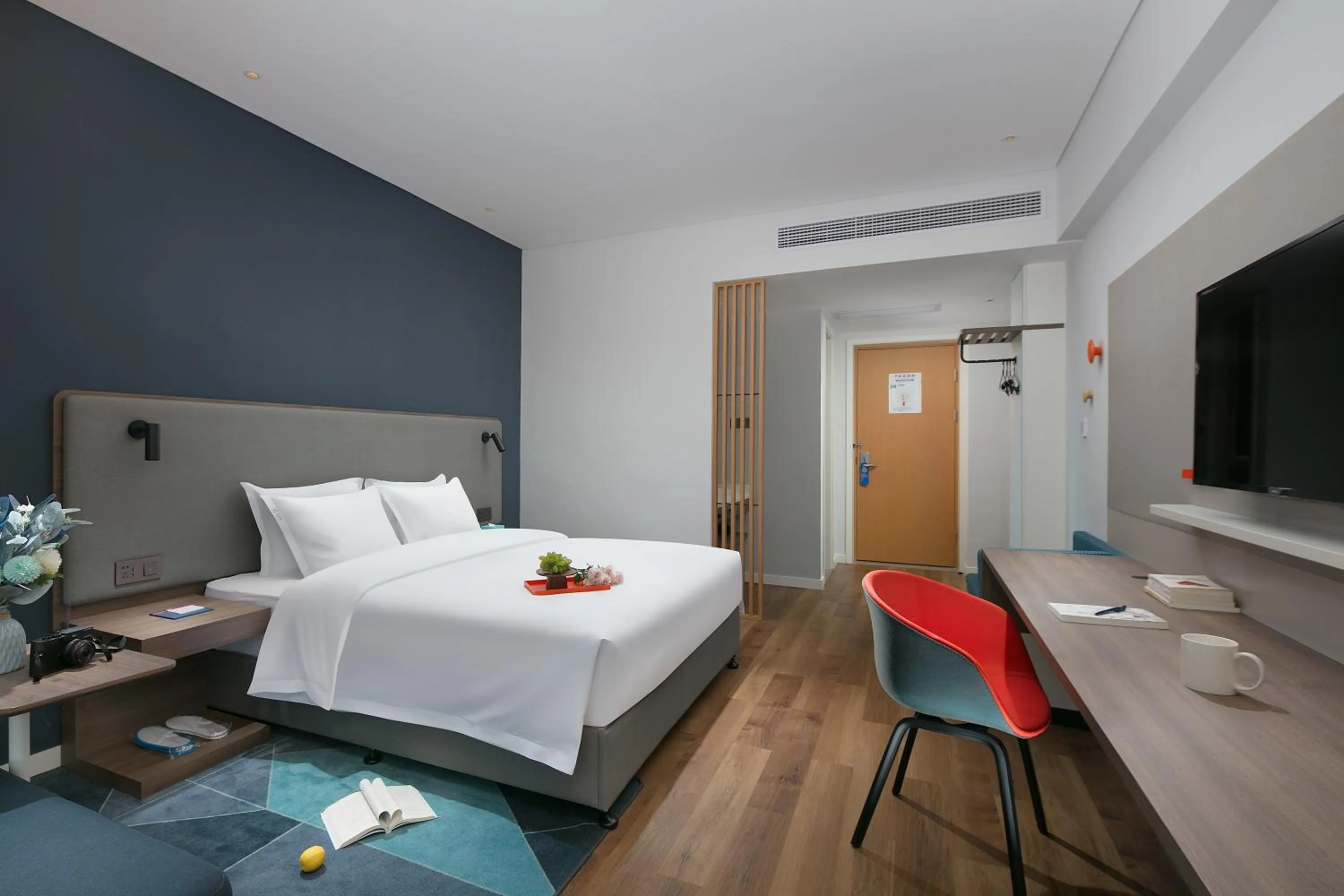 Bed in Holiday Inn Express Hengyang High-tech Zone