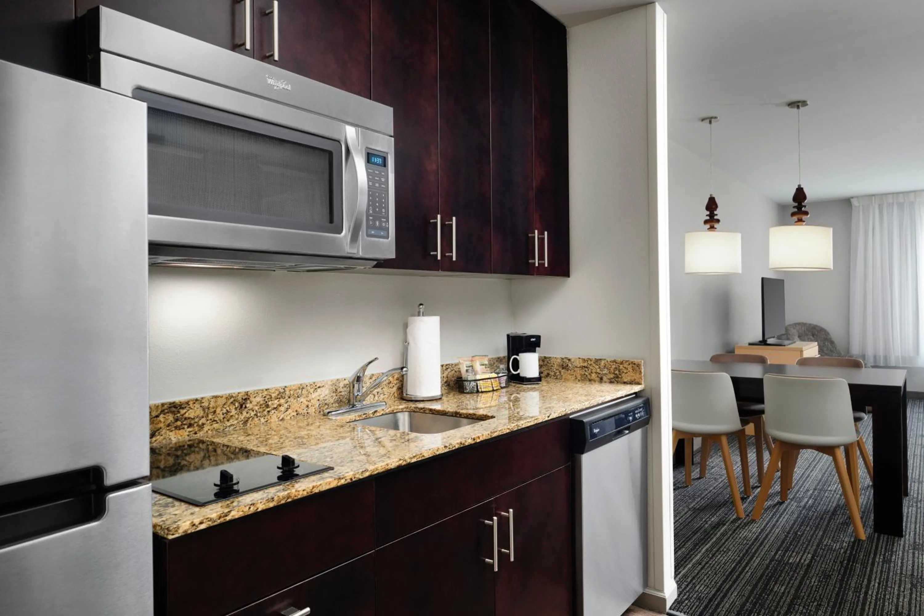 Kitchen or kitchenette in TownePlace Suites by Marriott Columbia Northwest/Harbison