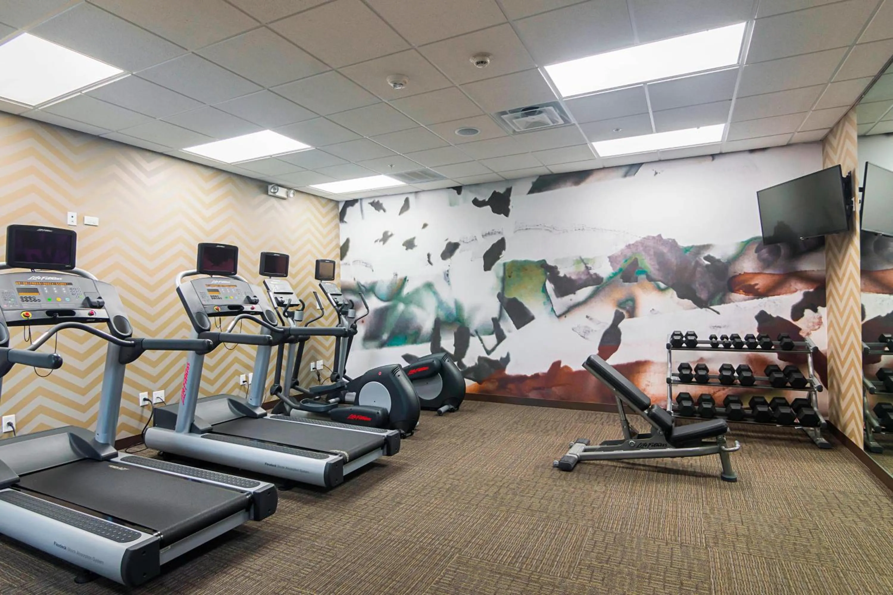 Fitness centre/facilities in Residence Inn by Marriott Denton