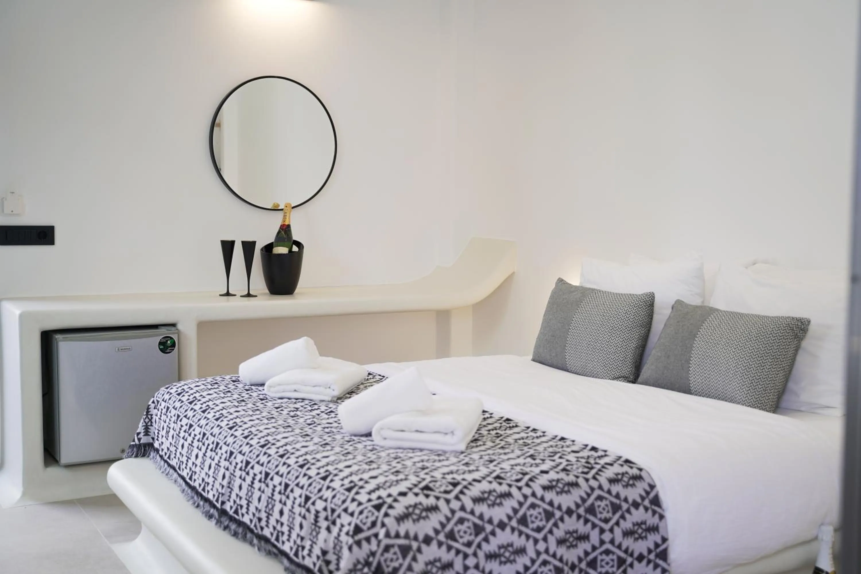 Bed in King's Suites