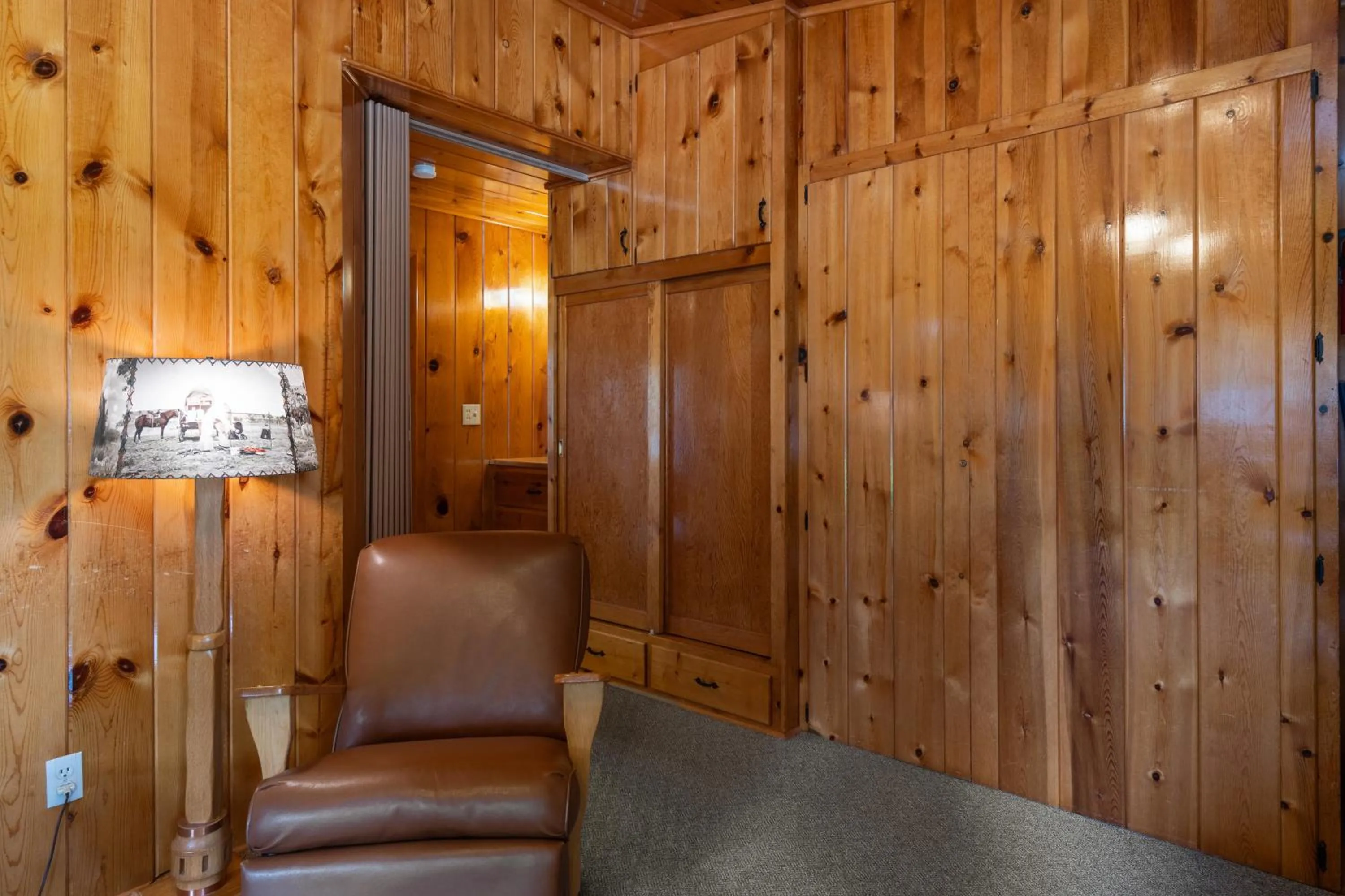 Living room in El Western Cabins & Lodges