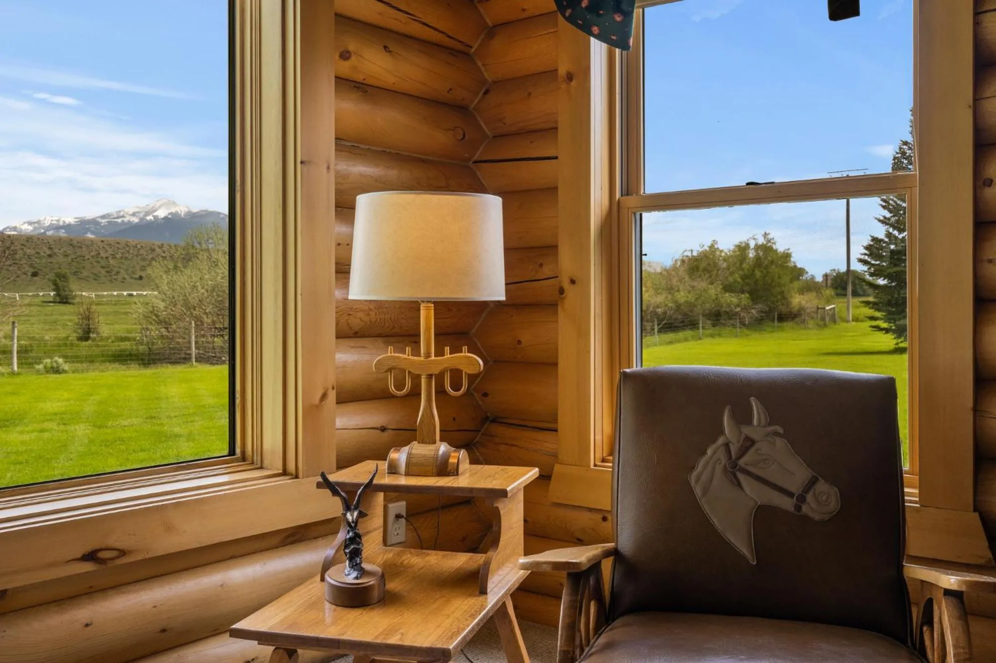 Living room in El Western Cabins & Lodges