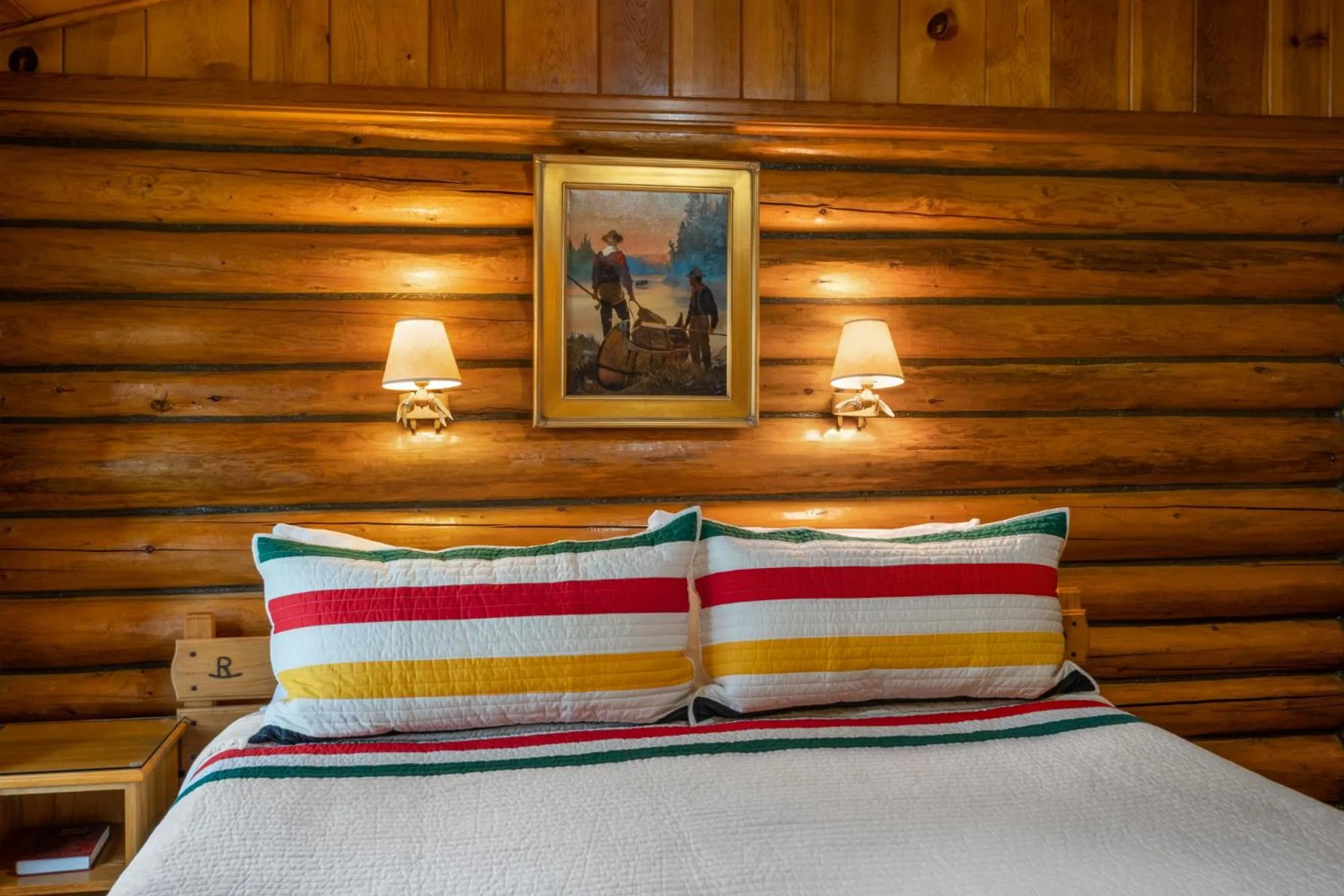 Bed in El Western Cabins & Lodges
