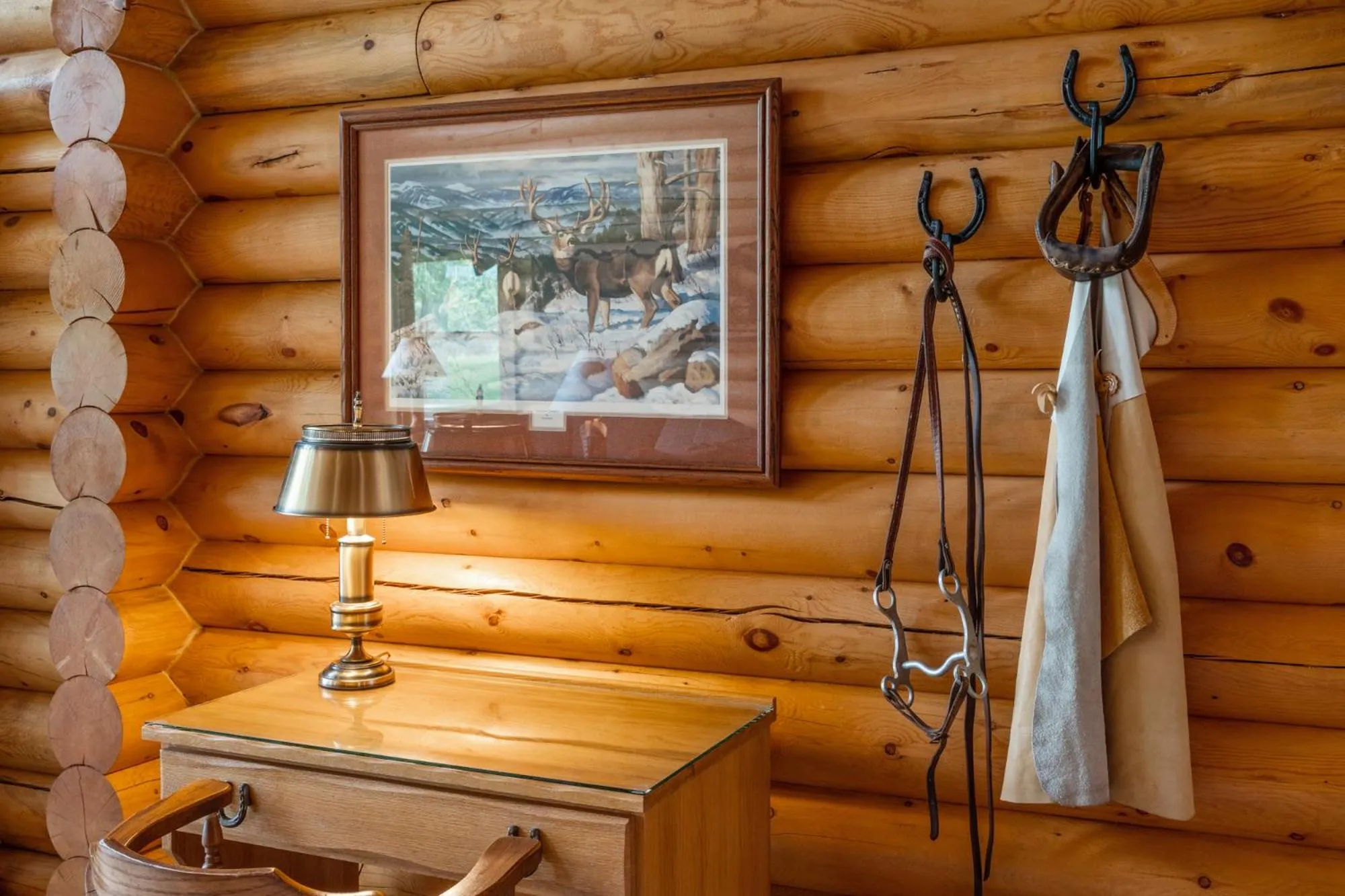 Decorative detail in El Western Cabins & Lodges
