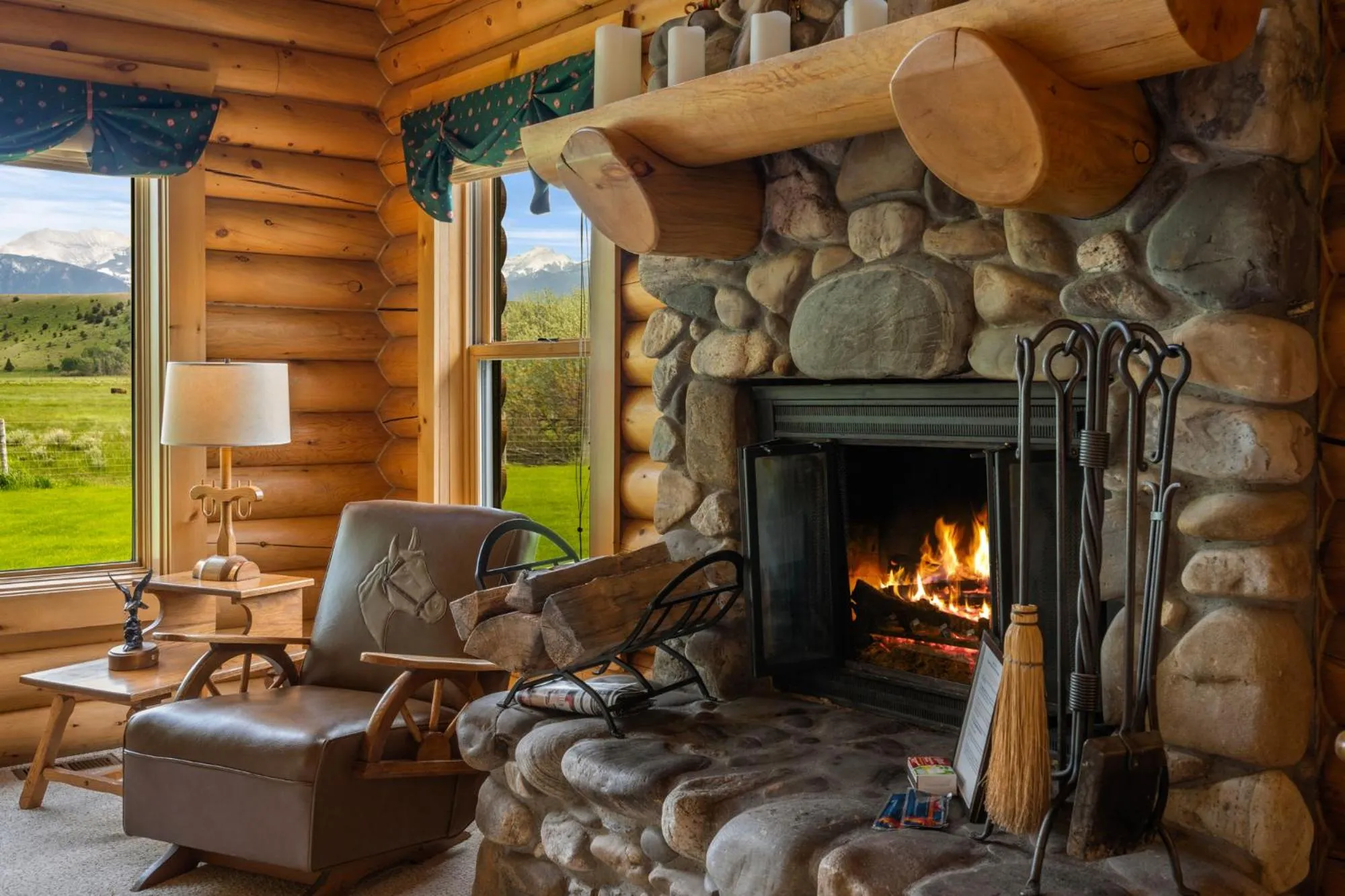 Natural landscape in El Western Cabins & Lodges