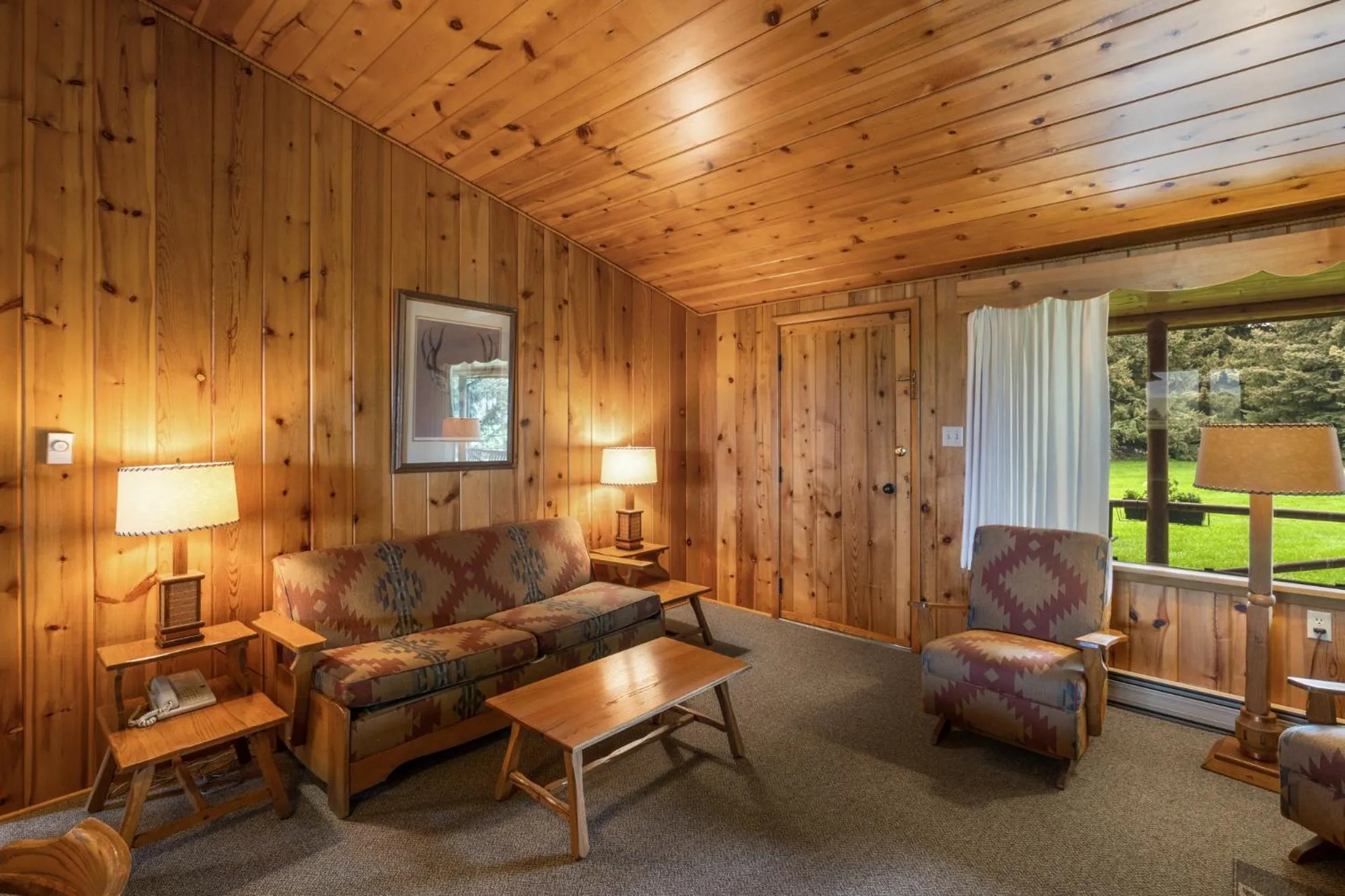 Living room in El Western Cabins & Lodges