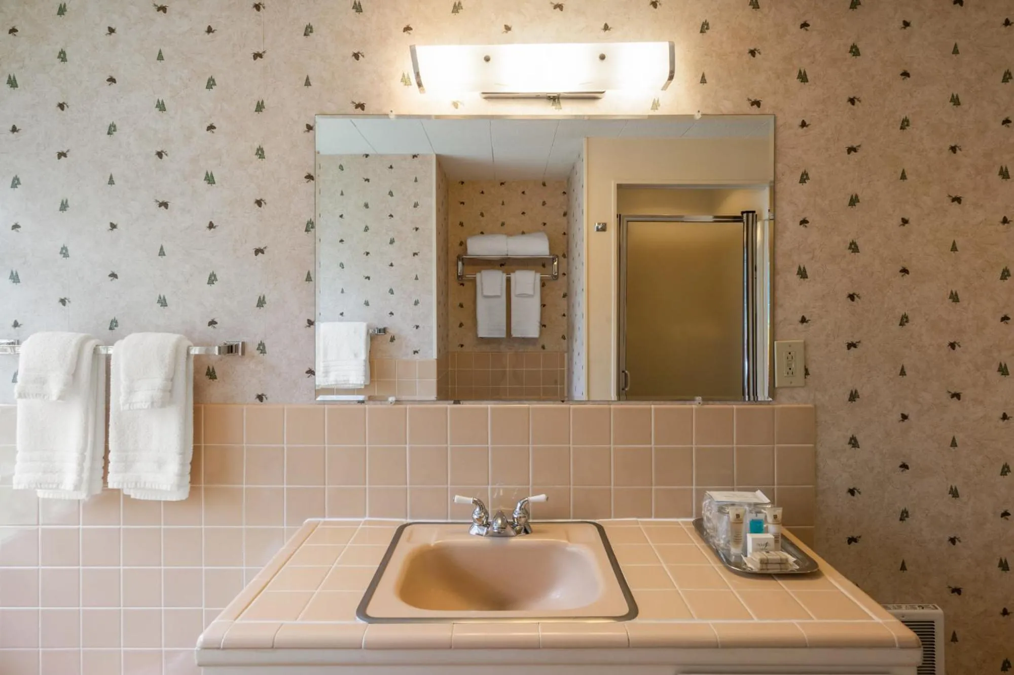 Shower in El Western Cabins & Lodges