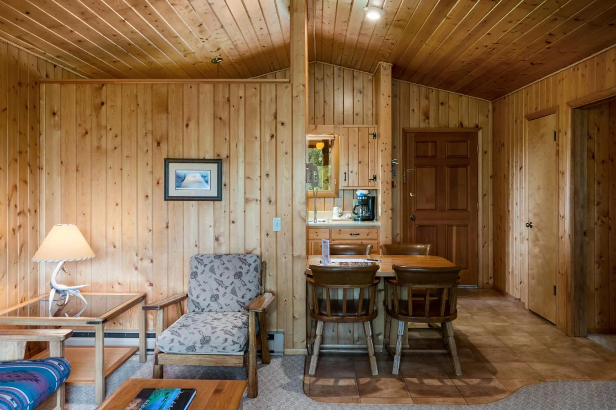 Living room in El Western Cabins & Lodges