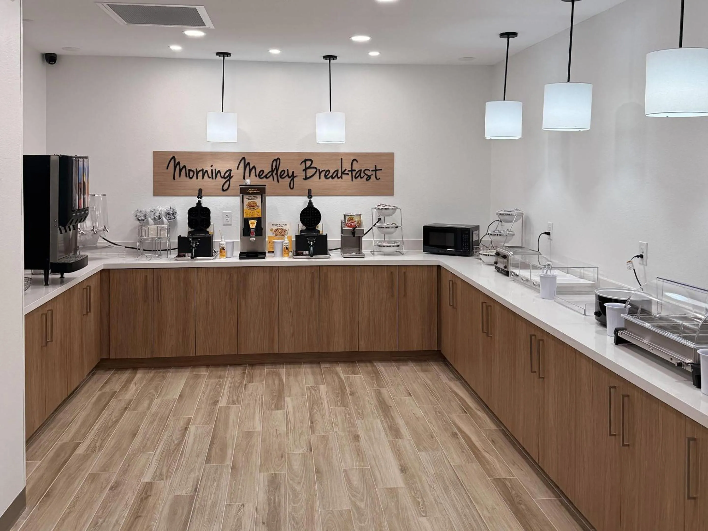 Breakfast in Mainstay Suites - Oklahoma City Airport
