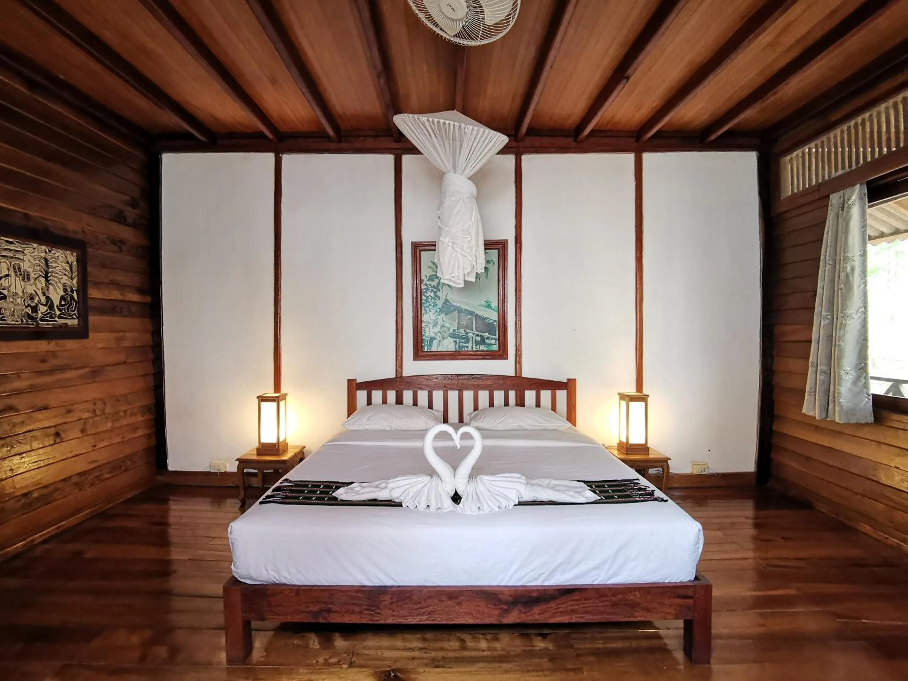 Bed in Tadlo Lodge