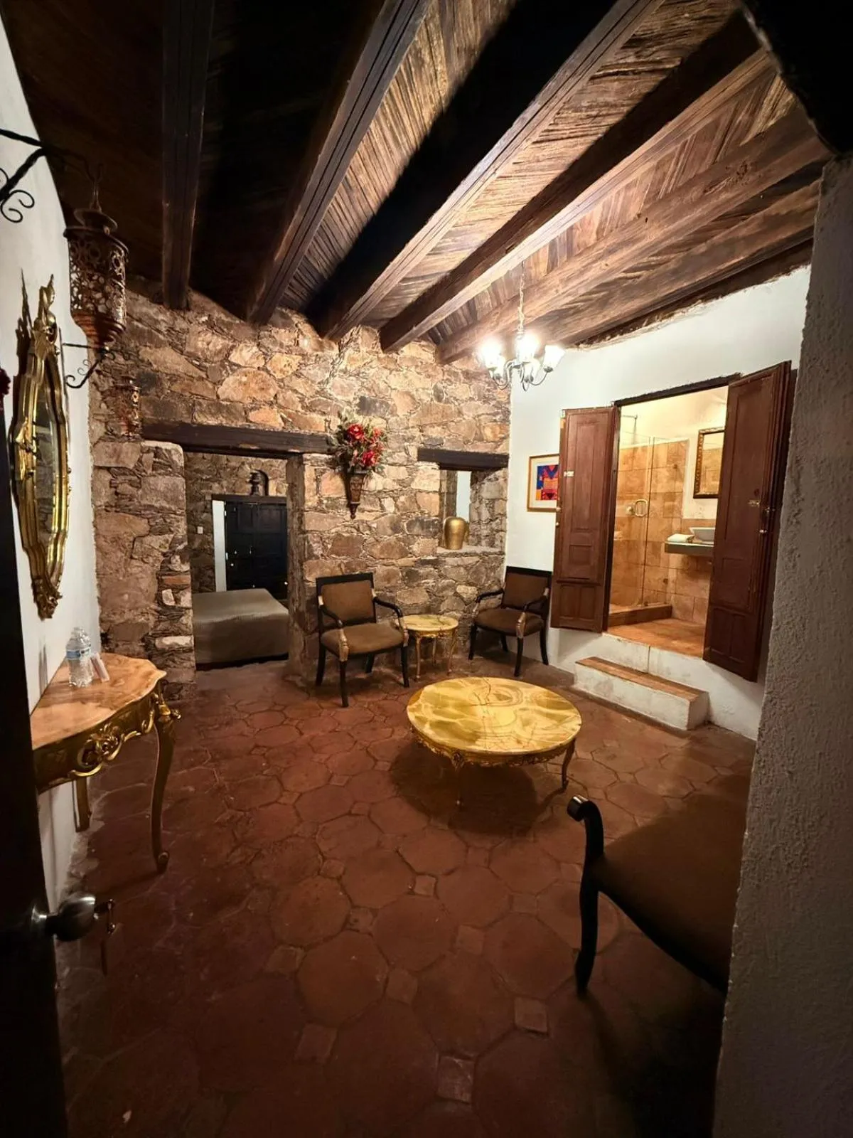 Living room in Hotel Ruinas Del Real