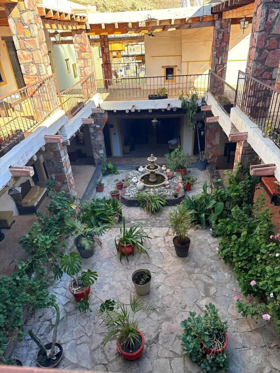 Garden in Hotel Ruinas Del Real