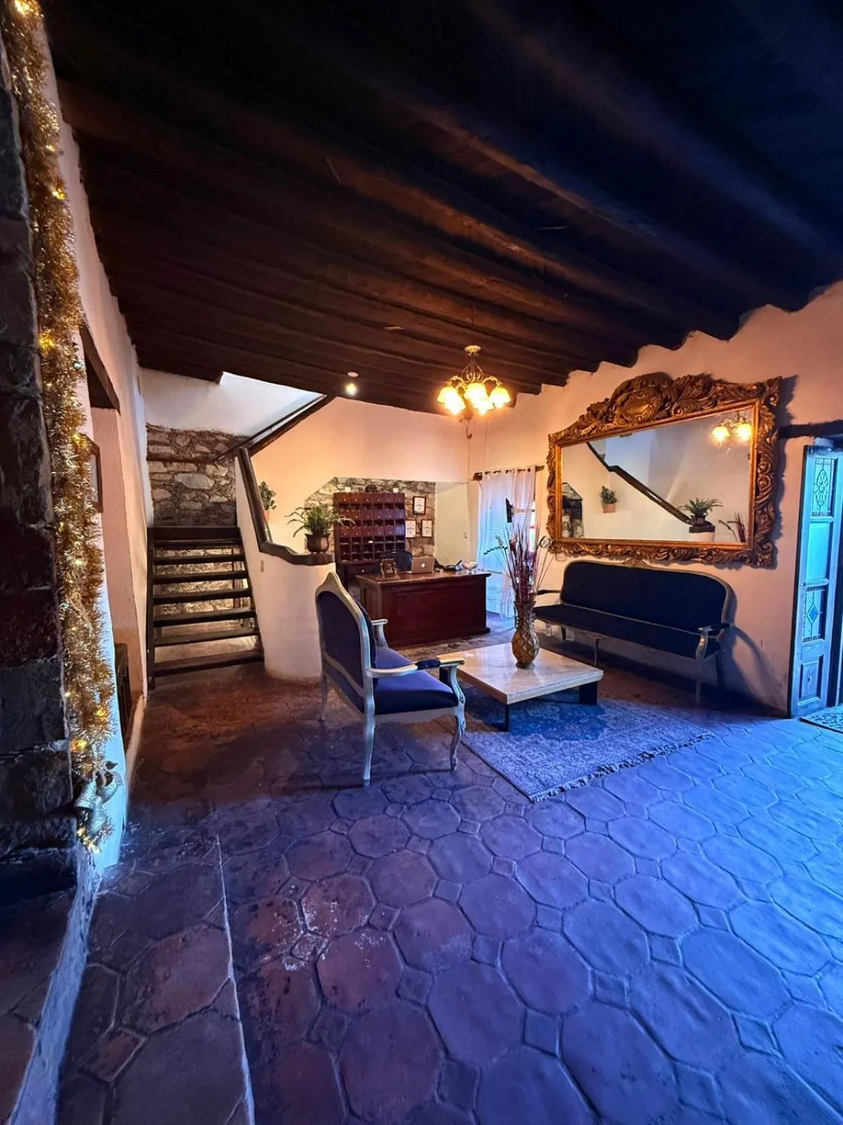 Lobby or reception in Hotel Ruinas Del Real
