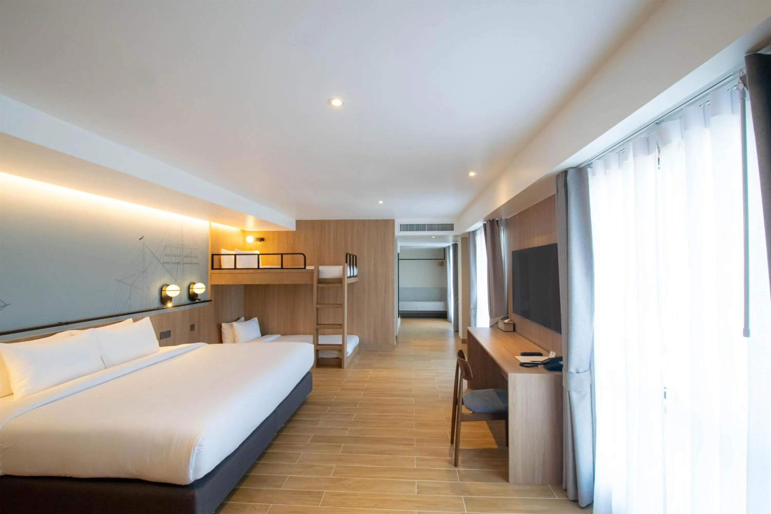 Bed in Best Western Matter Tiwanon Hotel