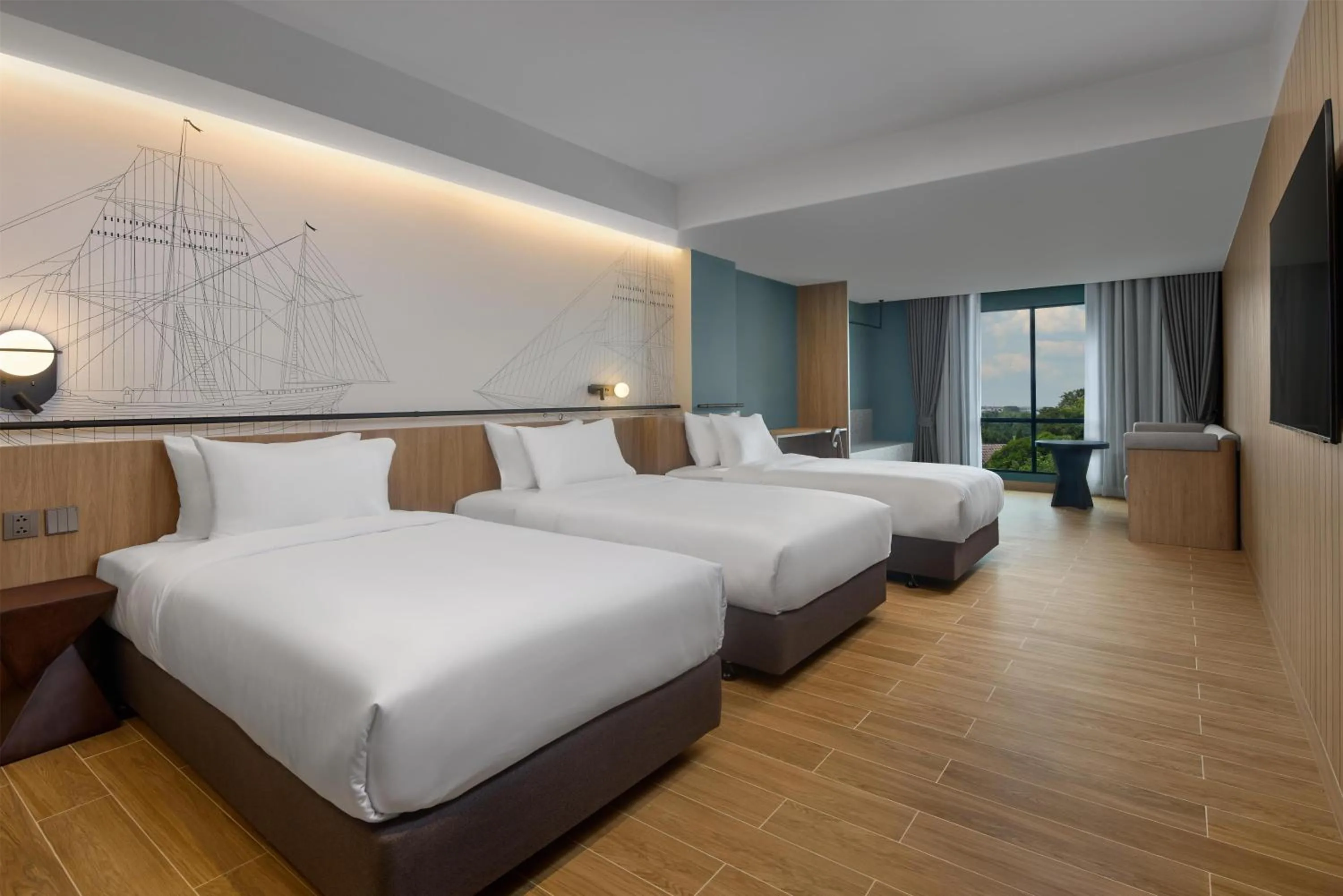 Bedroom, Bed in Best Western Matter Tiwanon Hotel