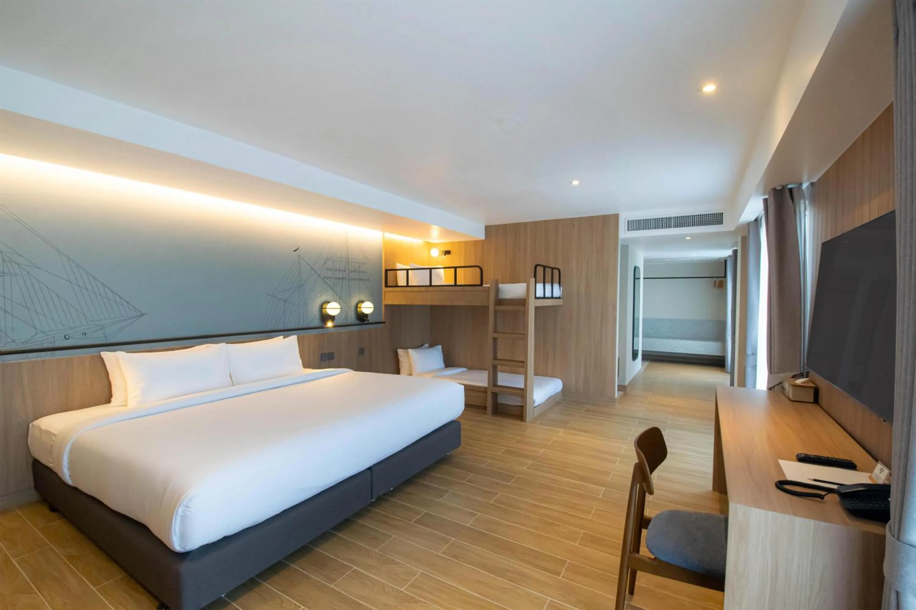 Bed in Best Western Matter Tiwanon Hotel