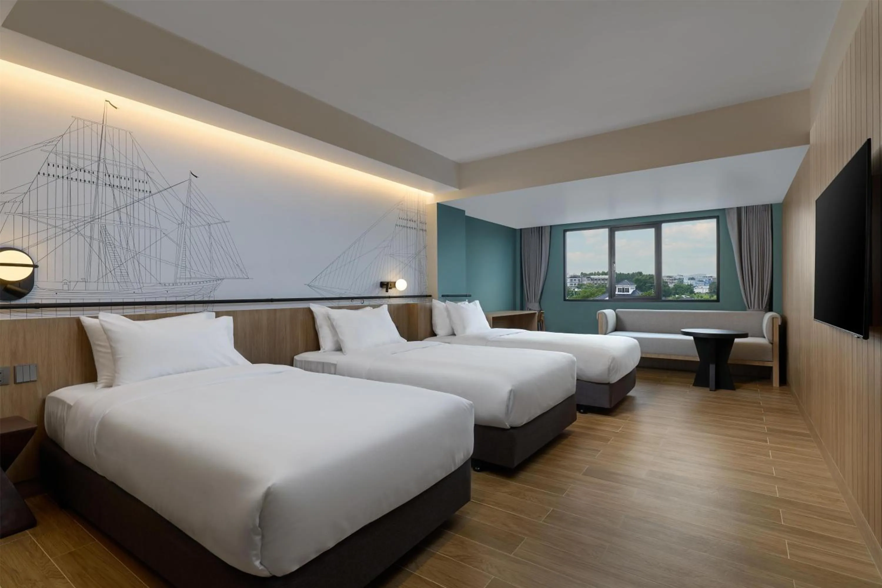 Bedroom, Bed in Best Western Matter Tiwanon Hotel