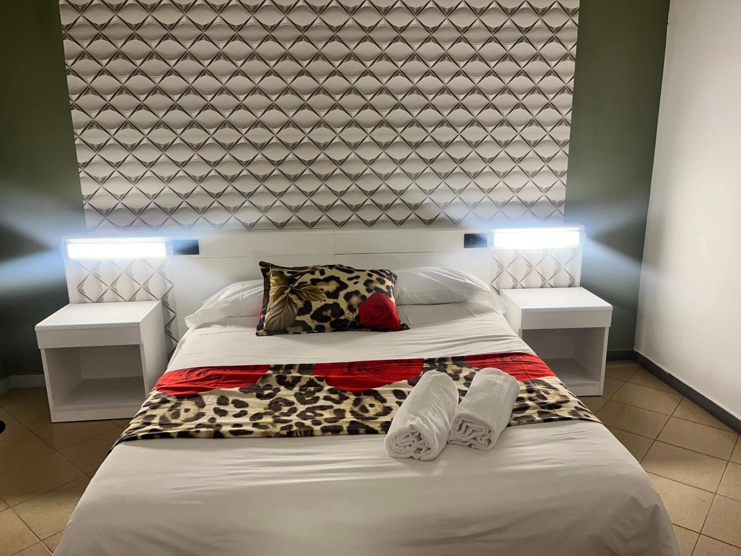 Bed in Hotel Elite