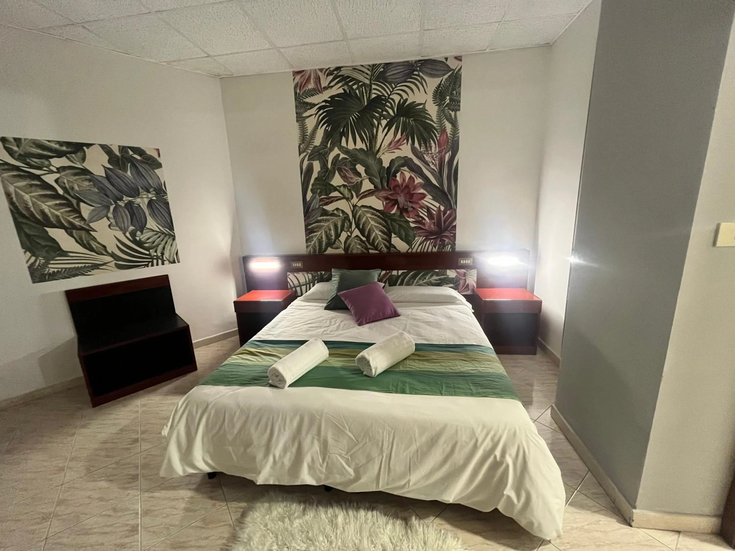 Bed in Hotel Elite
