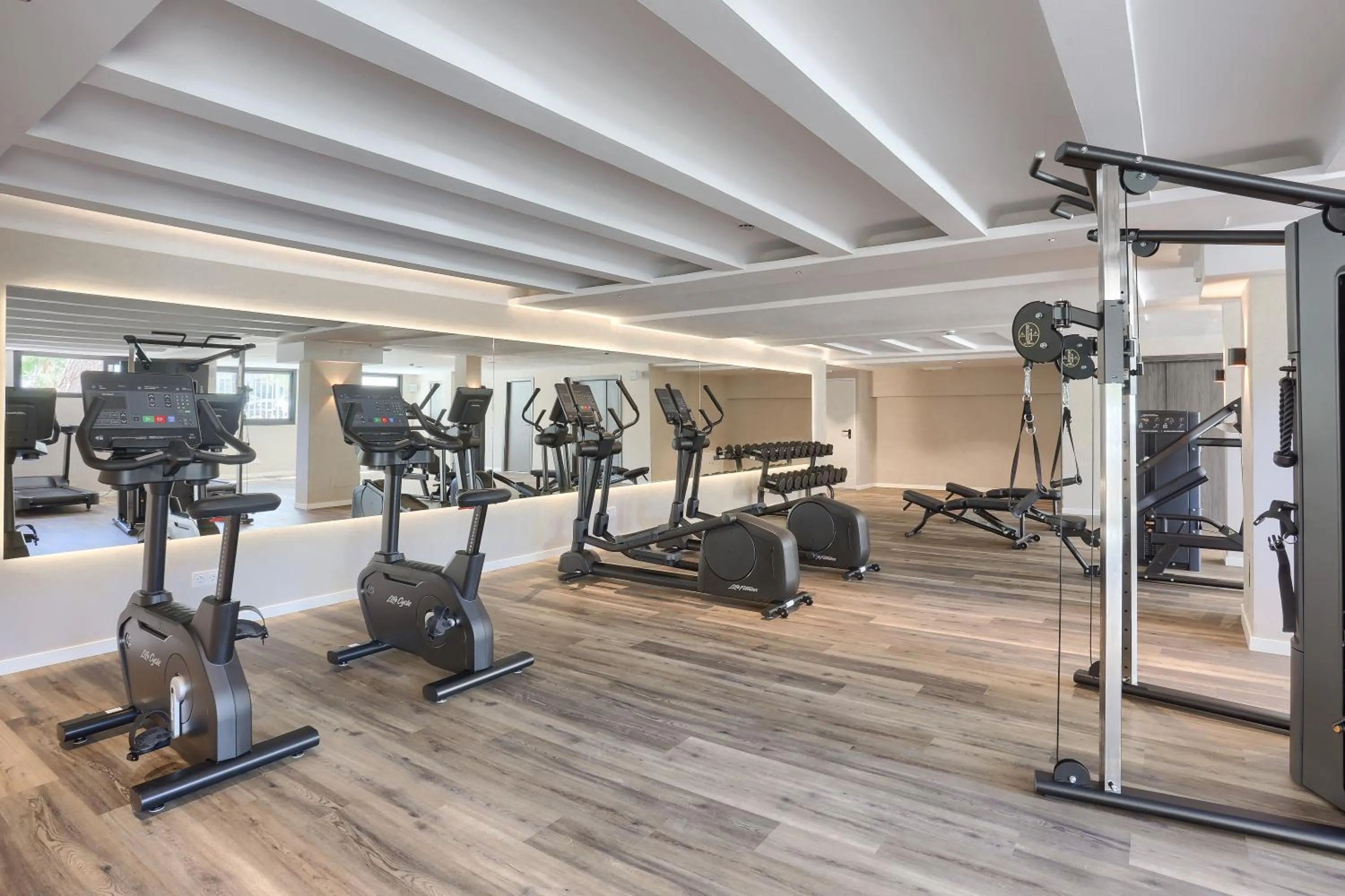 Fitness centre/facilities in Wyndham Mallorca Portocolom Resort