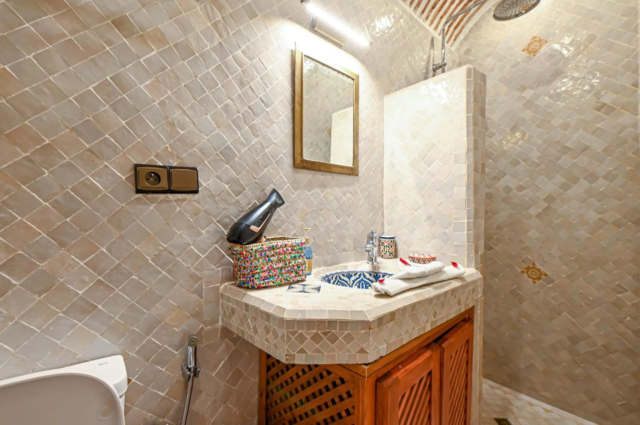 Bathroom in Riad Matins De Marrakech