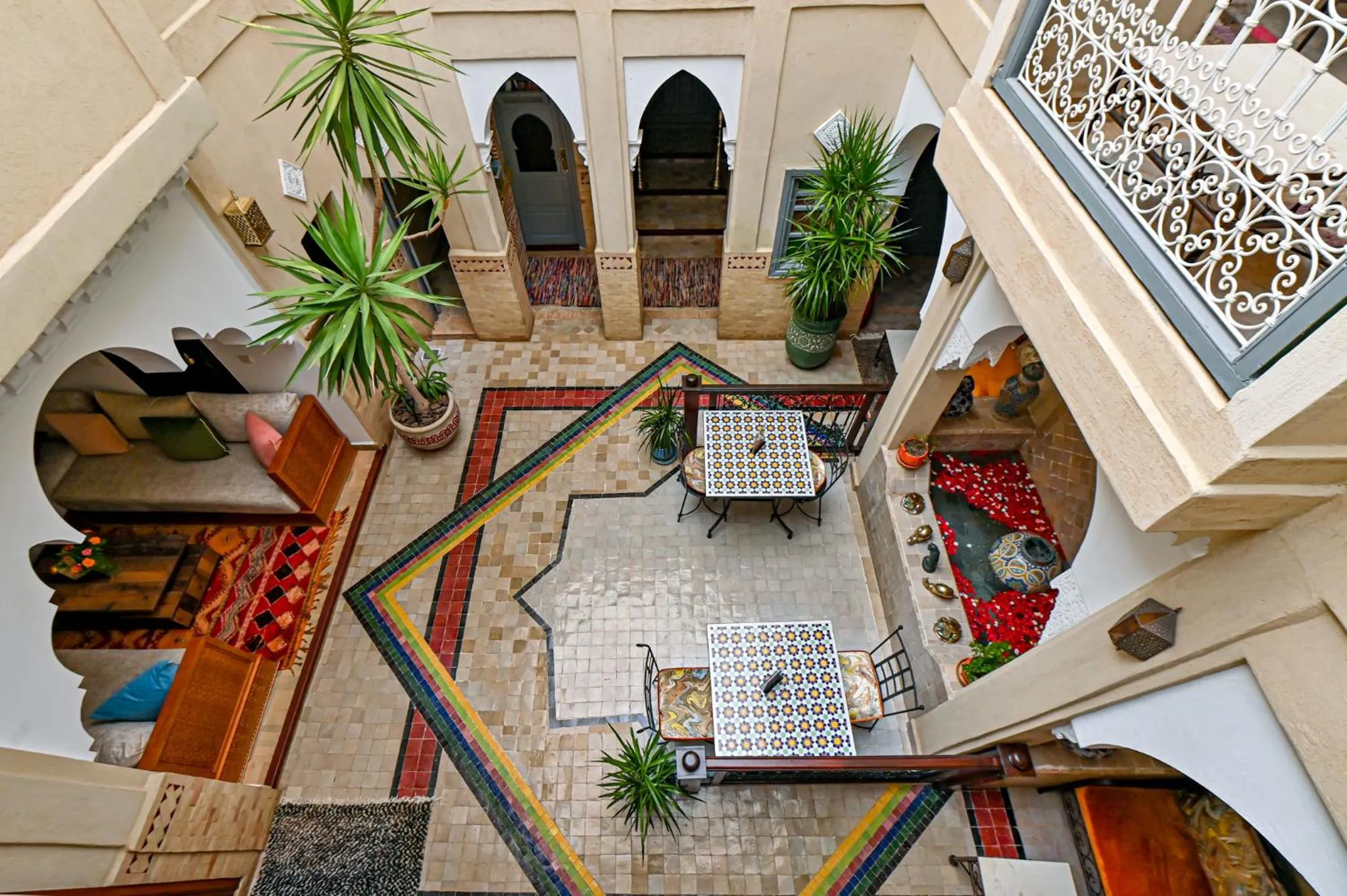 Patio in Riad Matins De Marrakech