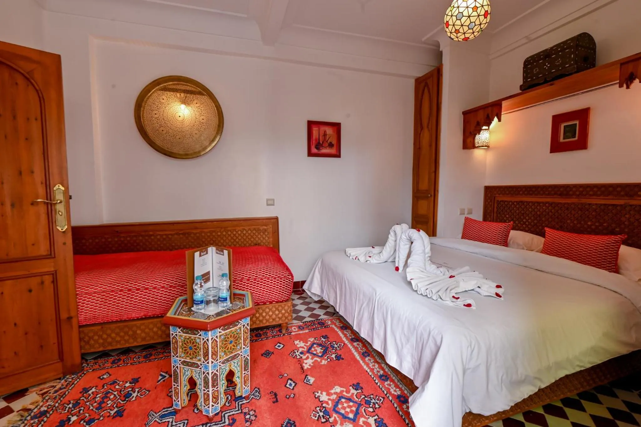 Bedroom, Bed in Riad Matins De Marrakech