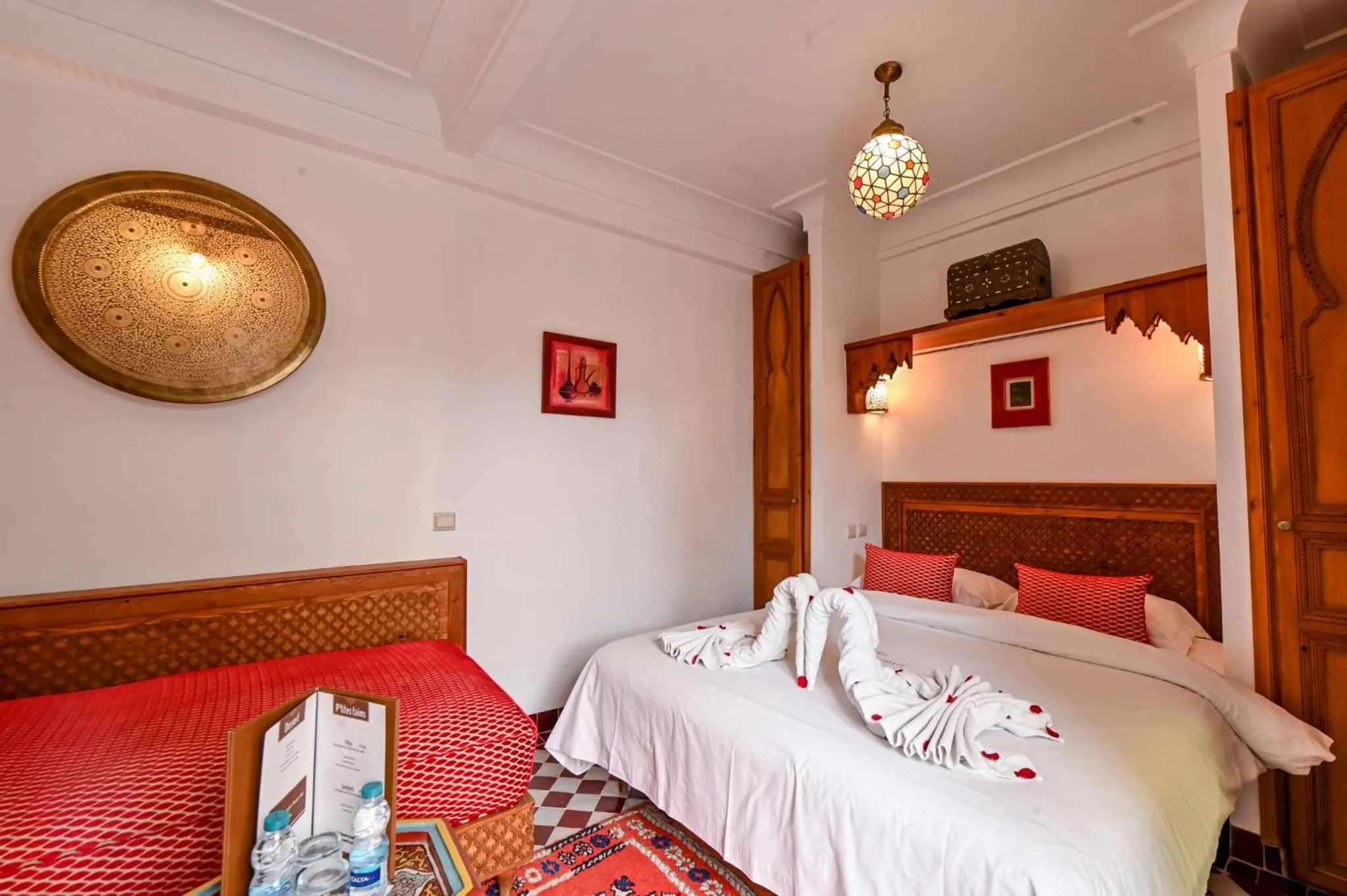 Bed in Riad Matins De Marrakech