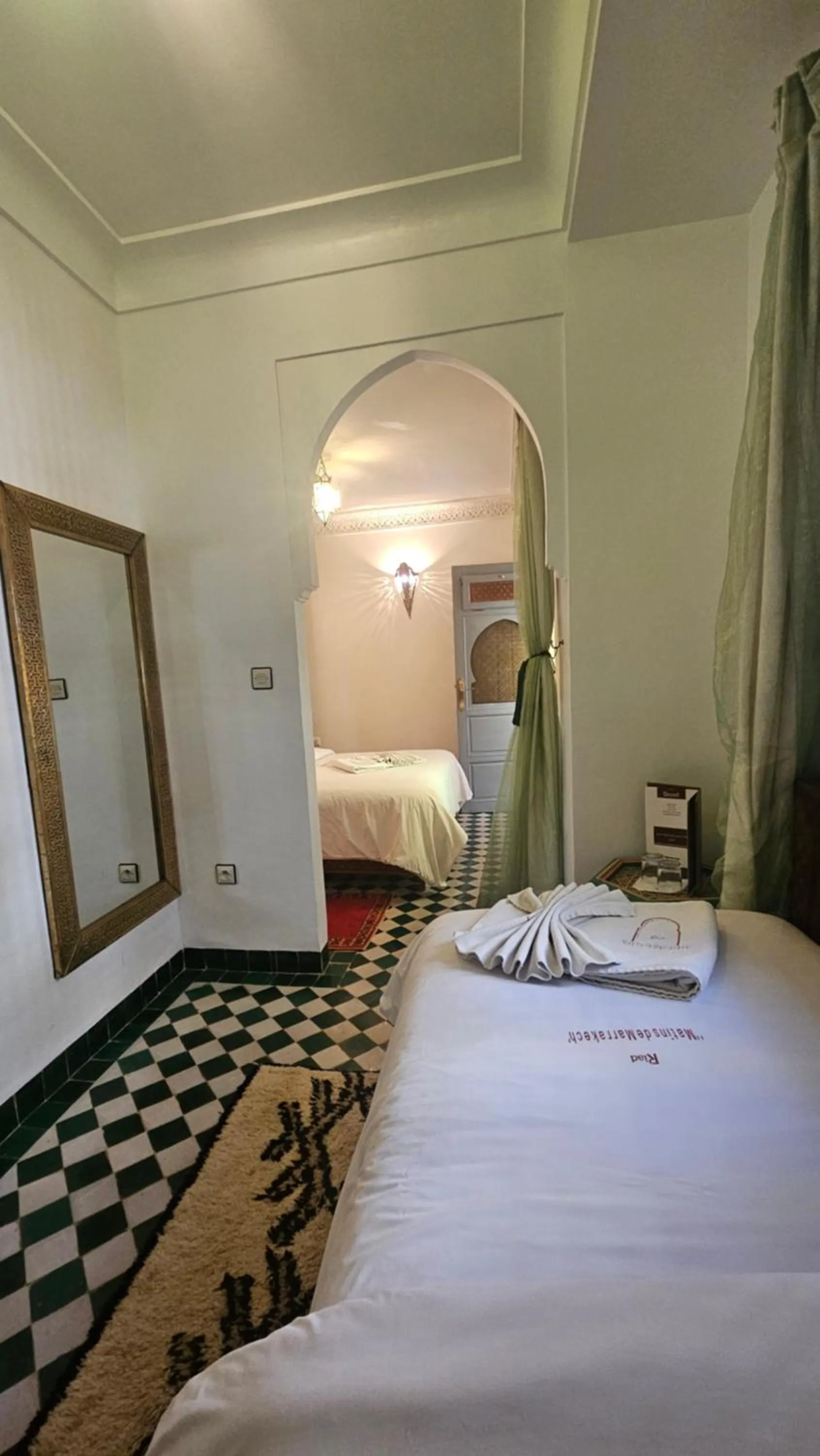 Photo of the whole room, Bed in Riad Matins De Marrakech