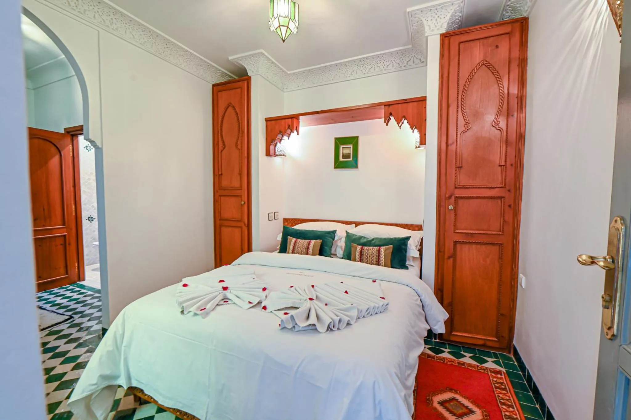 Bedroom, Bed in Riad Matins De Marrakech