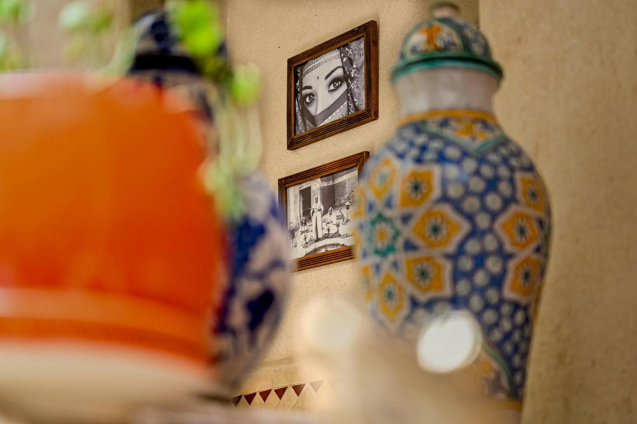 Decorative detail in Riad Matins De Marrakech