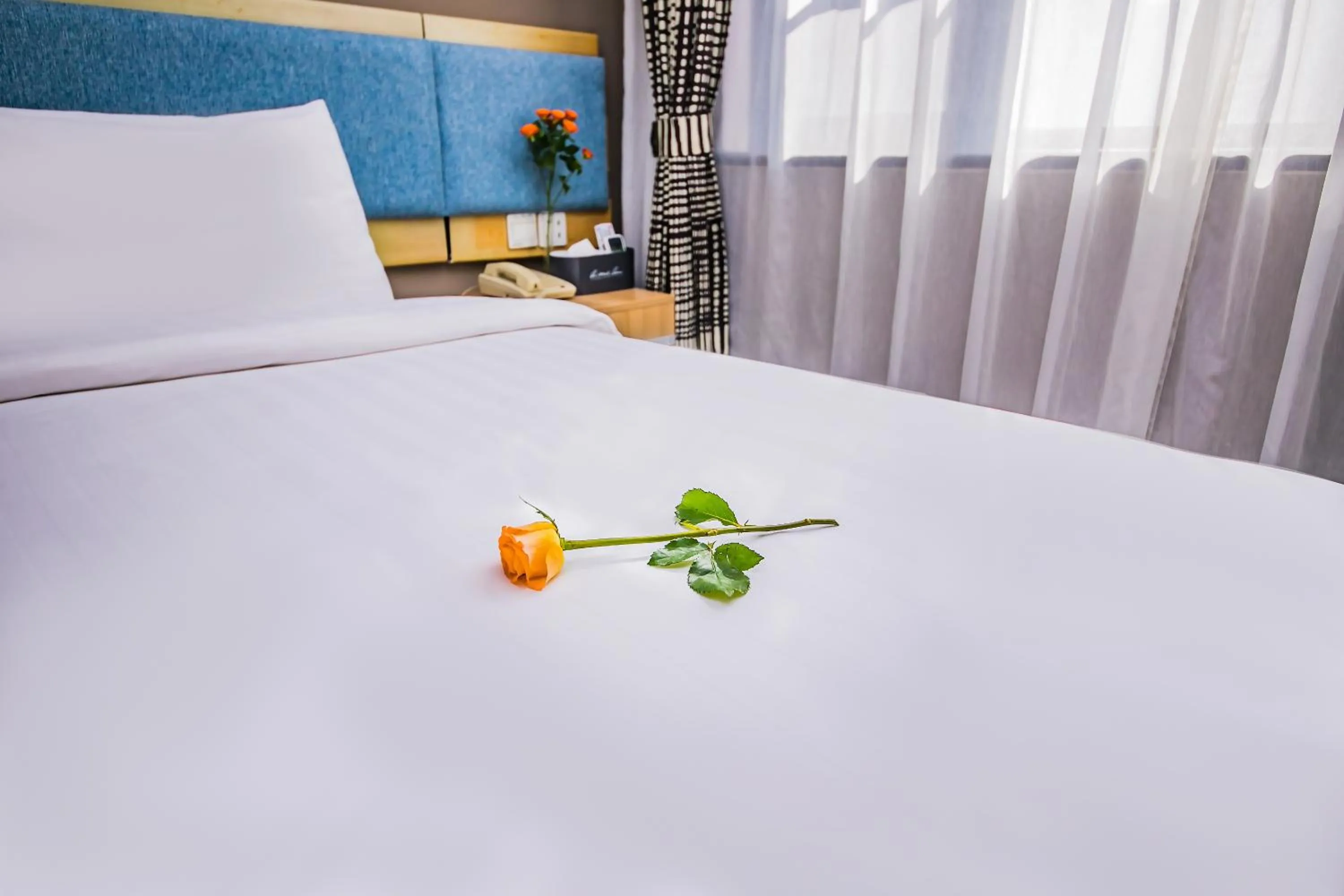 Bed in Home Inn Changsha Railway Station Bayi Road