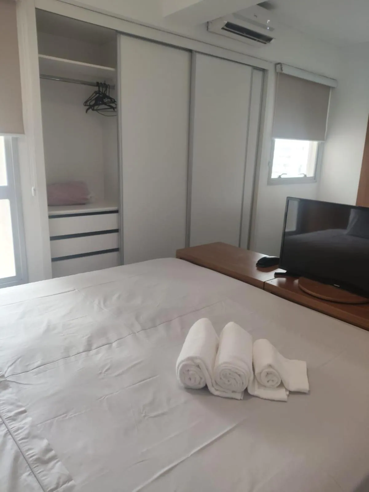 Bed in Hotel S4 Águas Claras