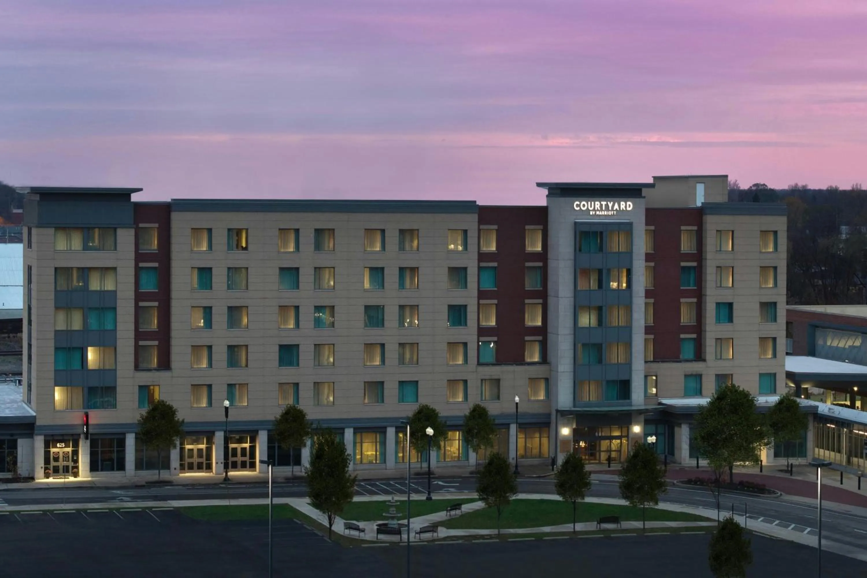 Property building in Courtyard by Marriott Muncie at Horizon Convention Center