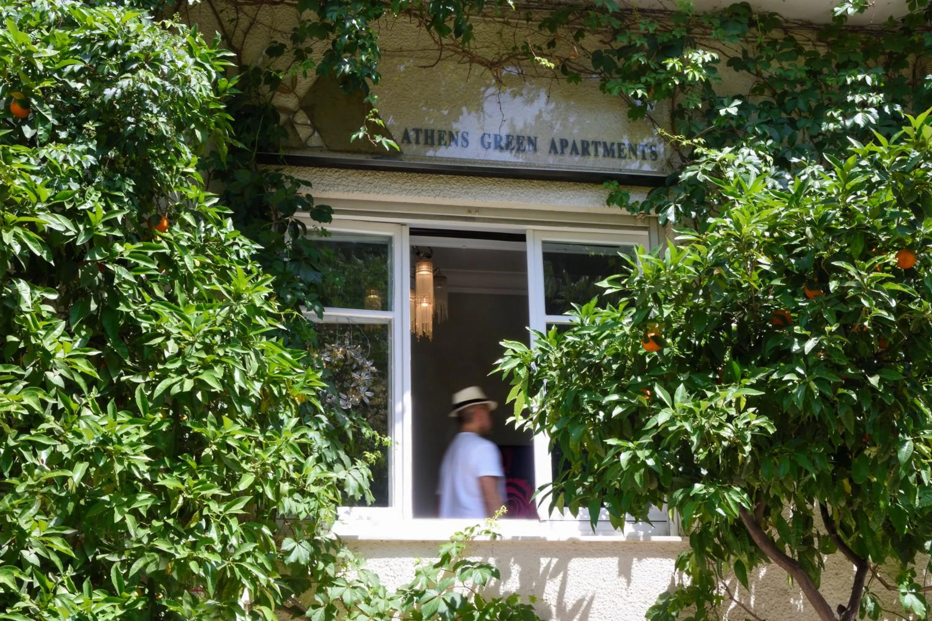 Facade/entrance in Athens Green Apartments