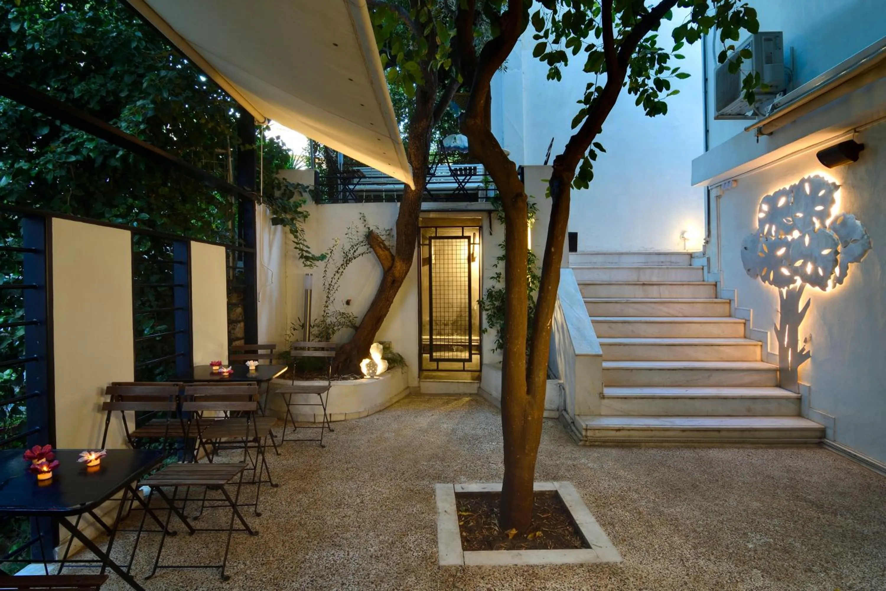 Patio in Athens Green Apartments