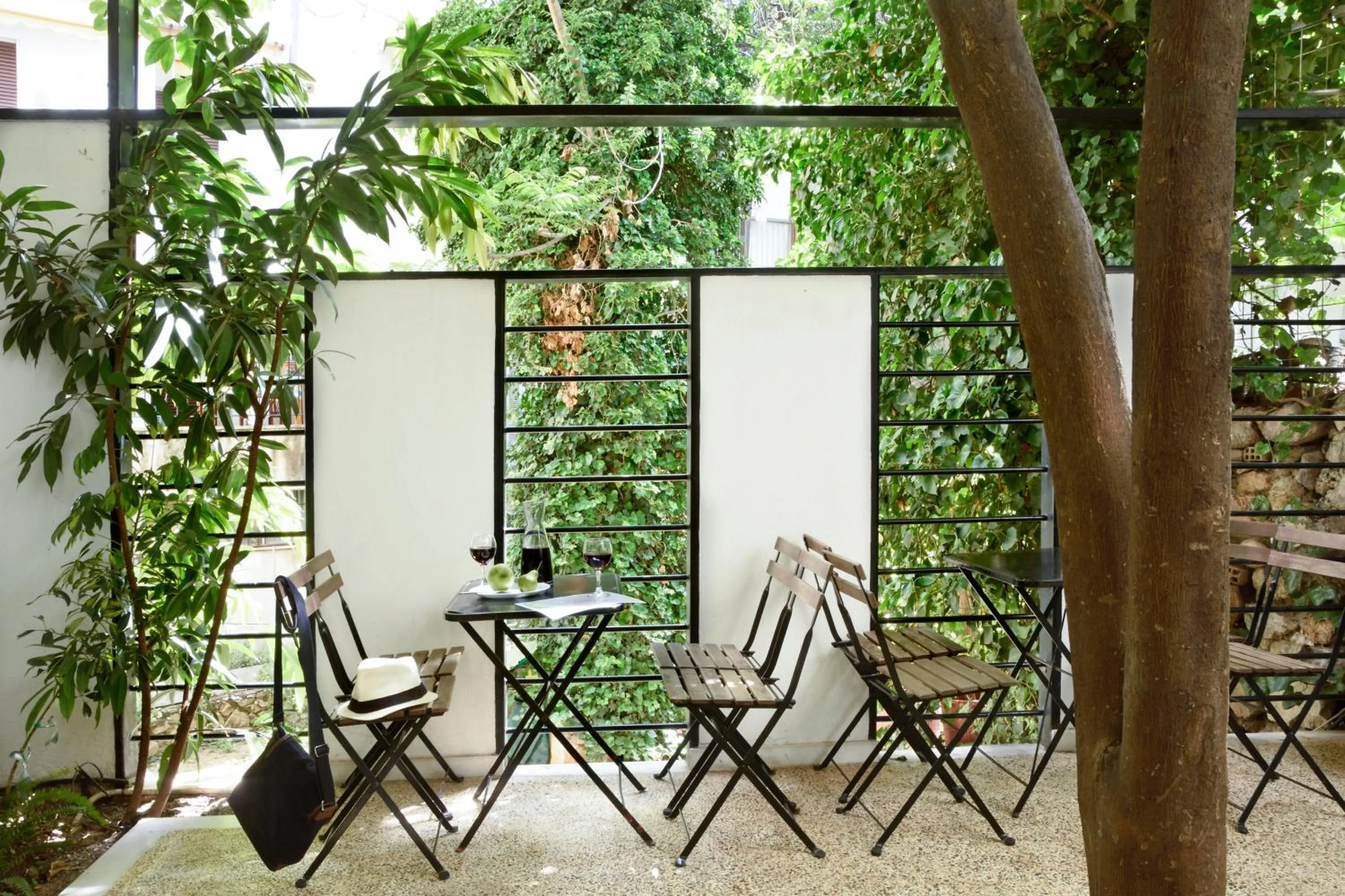Patio in Athens Green Apartments