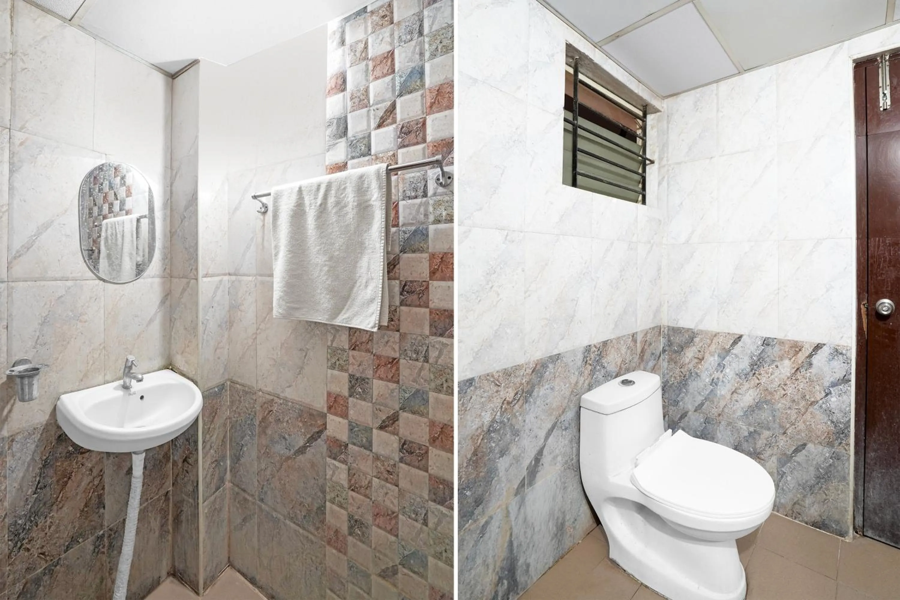 Bathroom in Hotel O Nesara Inn