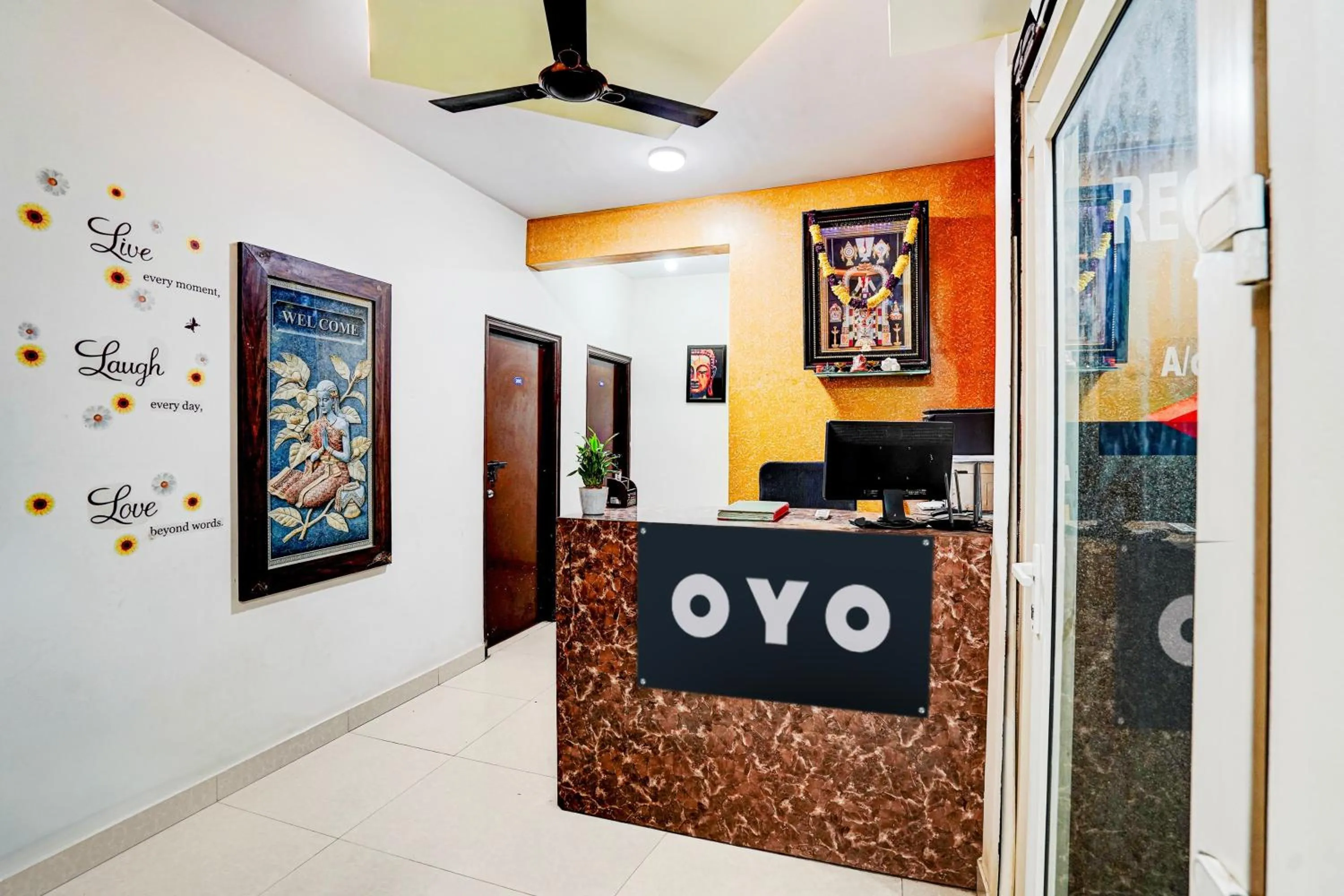 Lobby or reception in Hotel O Nesara Inn