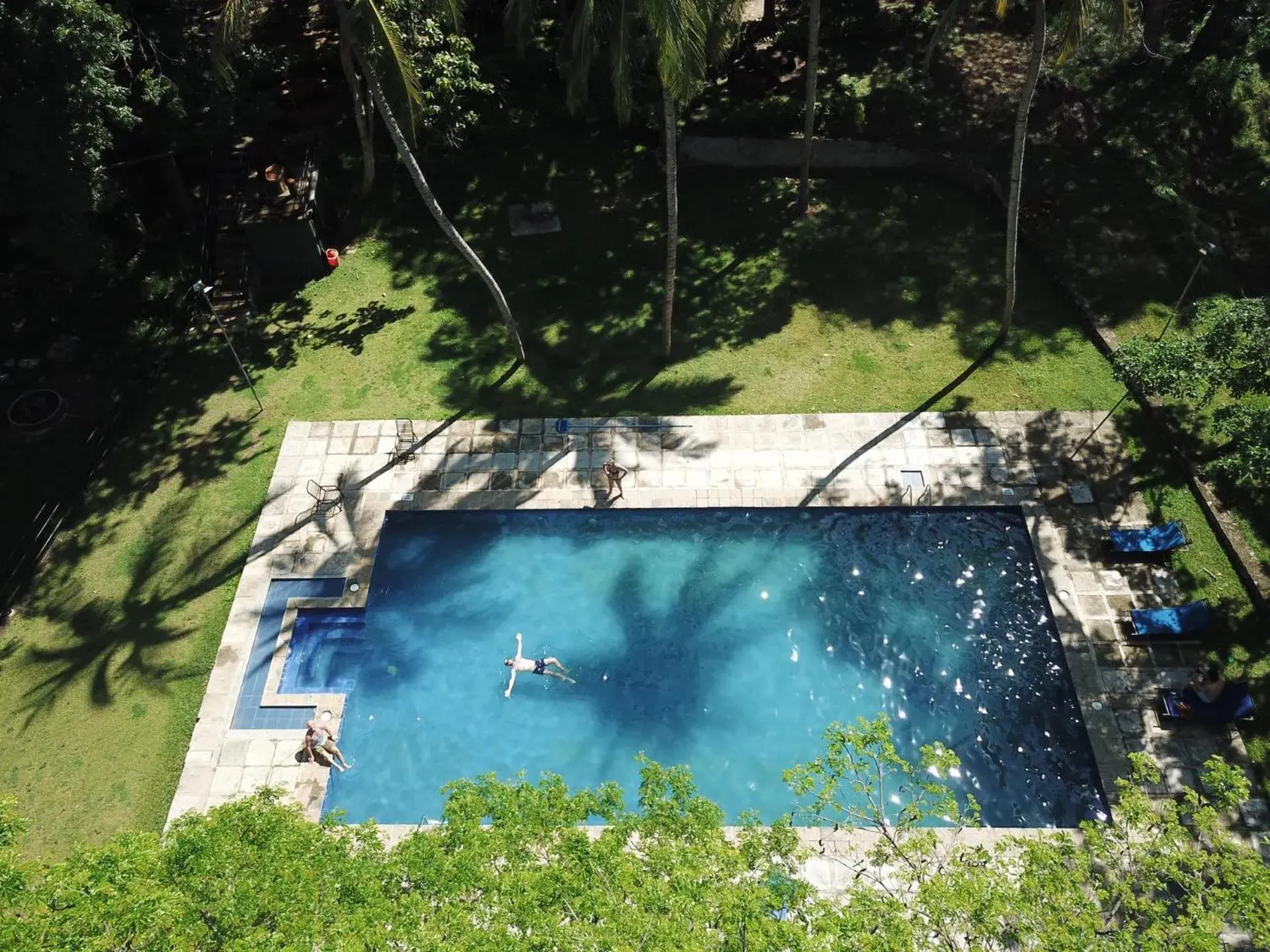 Pool view in Dambulu Oya Family Park Pool view in Dambulu Oya Family Park