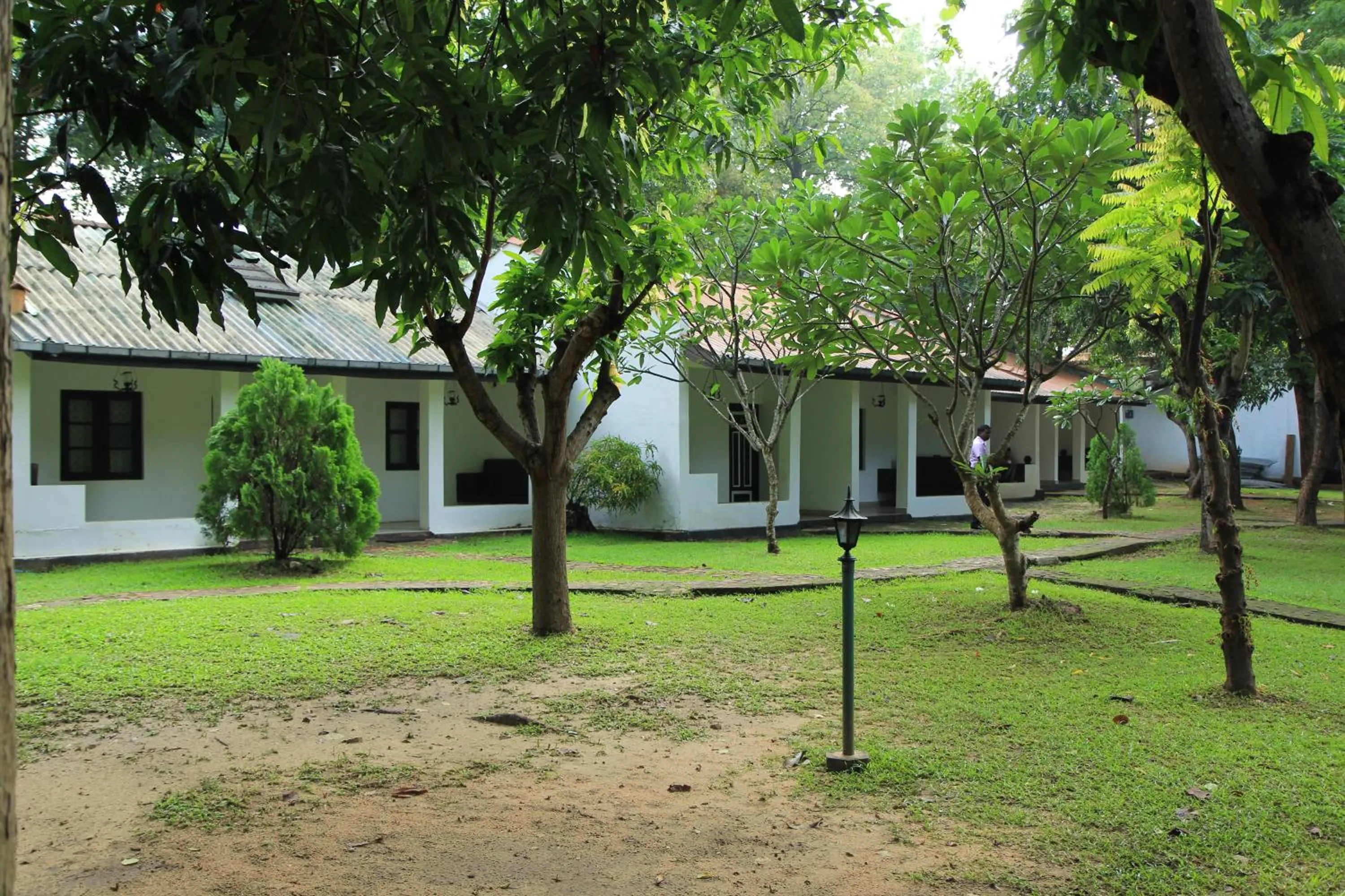 Garden in Dambulu Oya Family Park